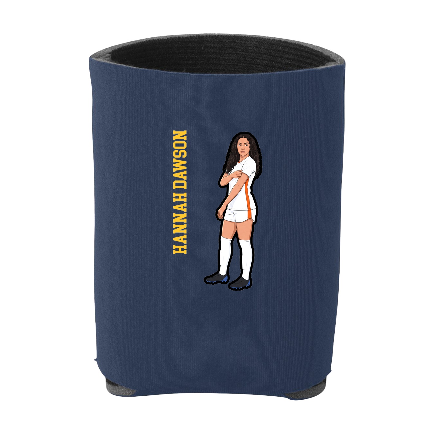 Can Holder — Name Vertical in Navy