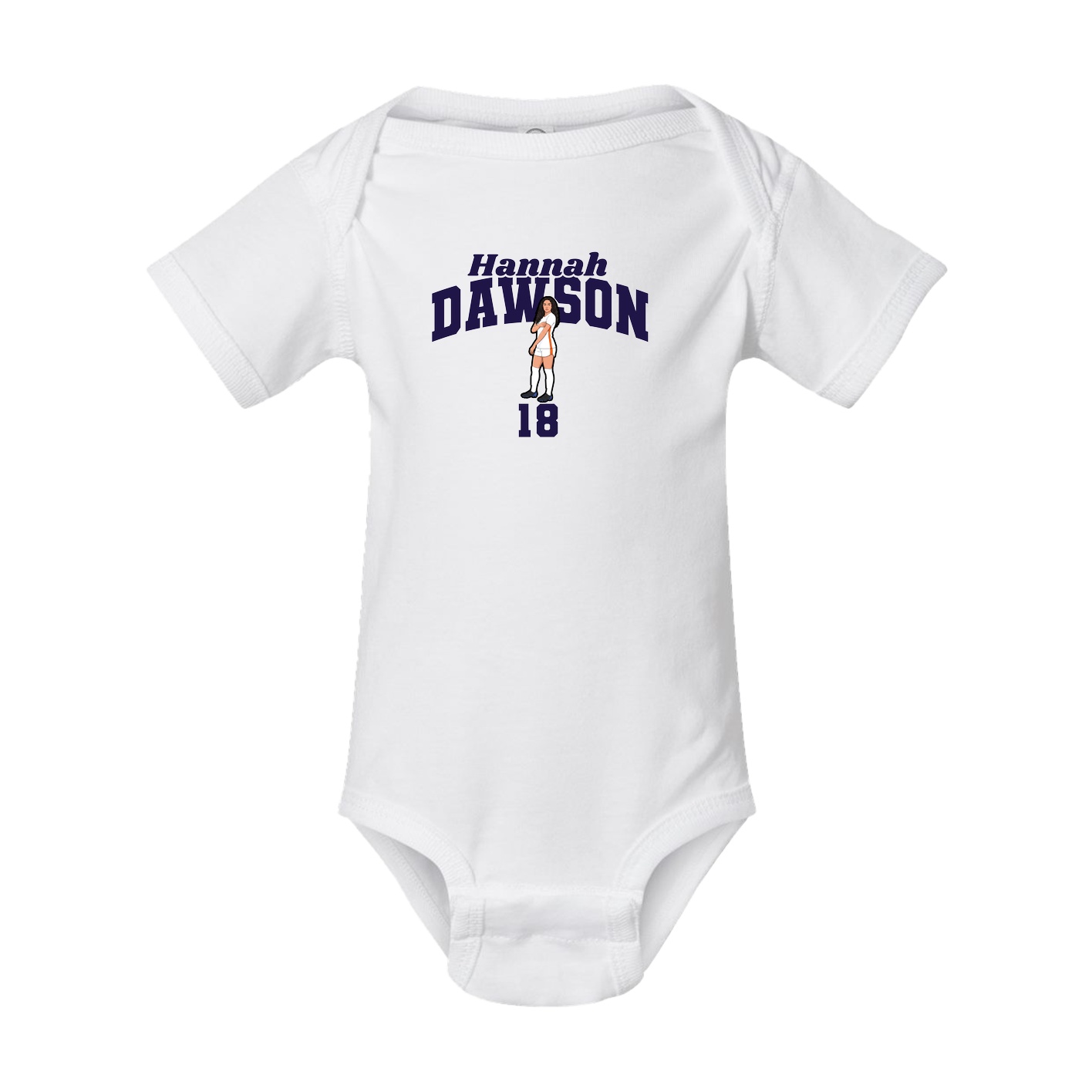 Baby Onesie — Signature Arch in White