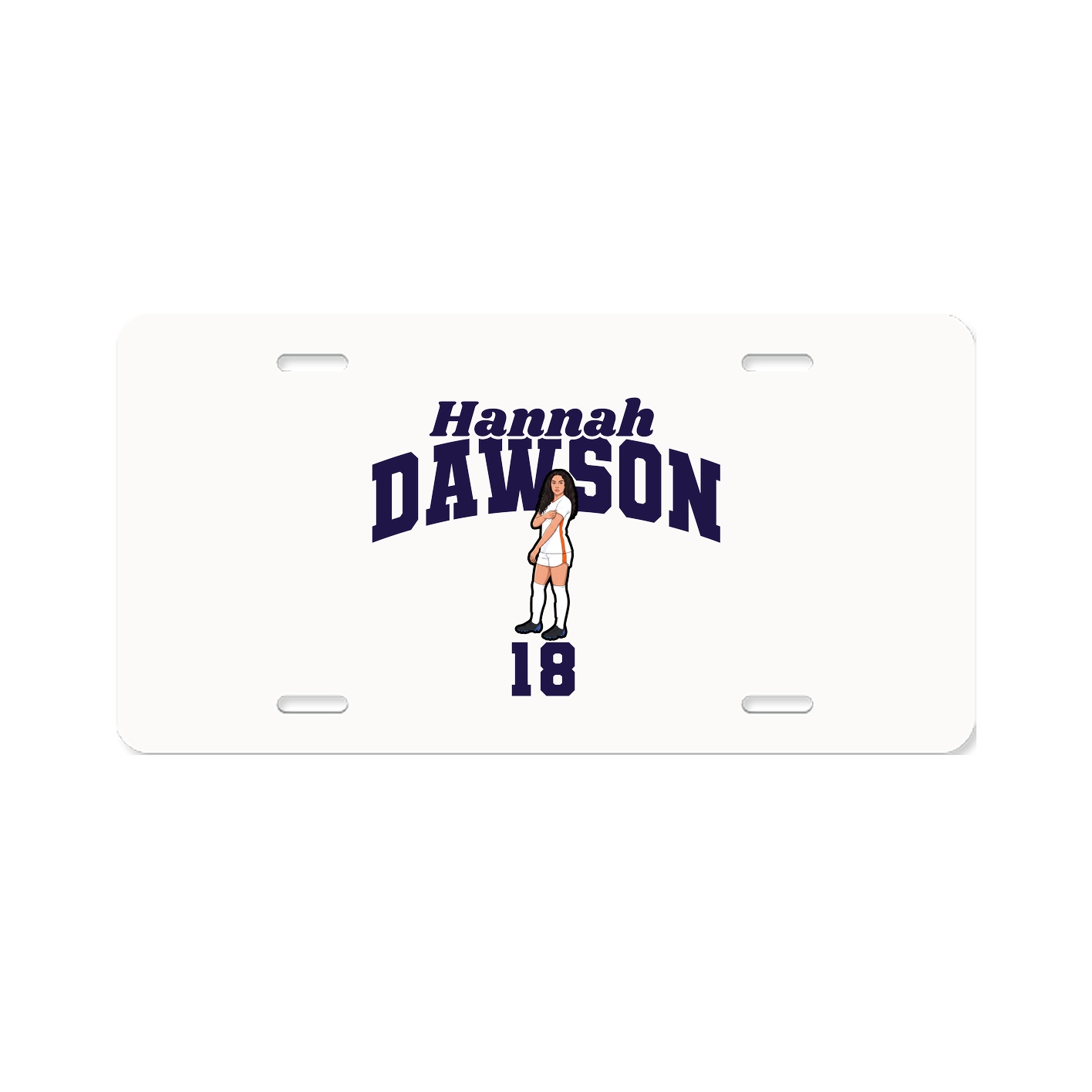 License Plate — Signature Arch in Classic