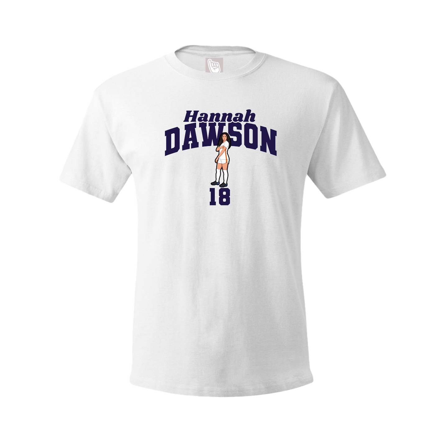 Youth Tee — Signature Arch in White