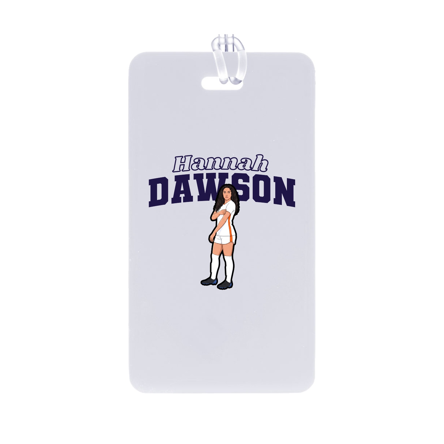 Bag Tag — Name Arch in Classic