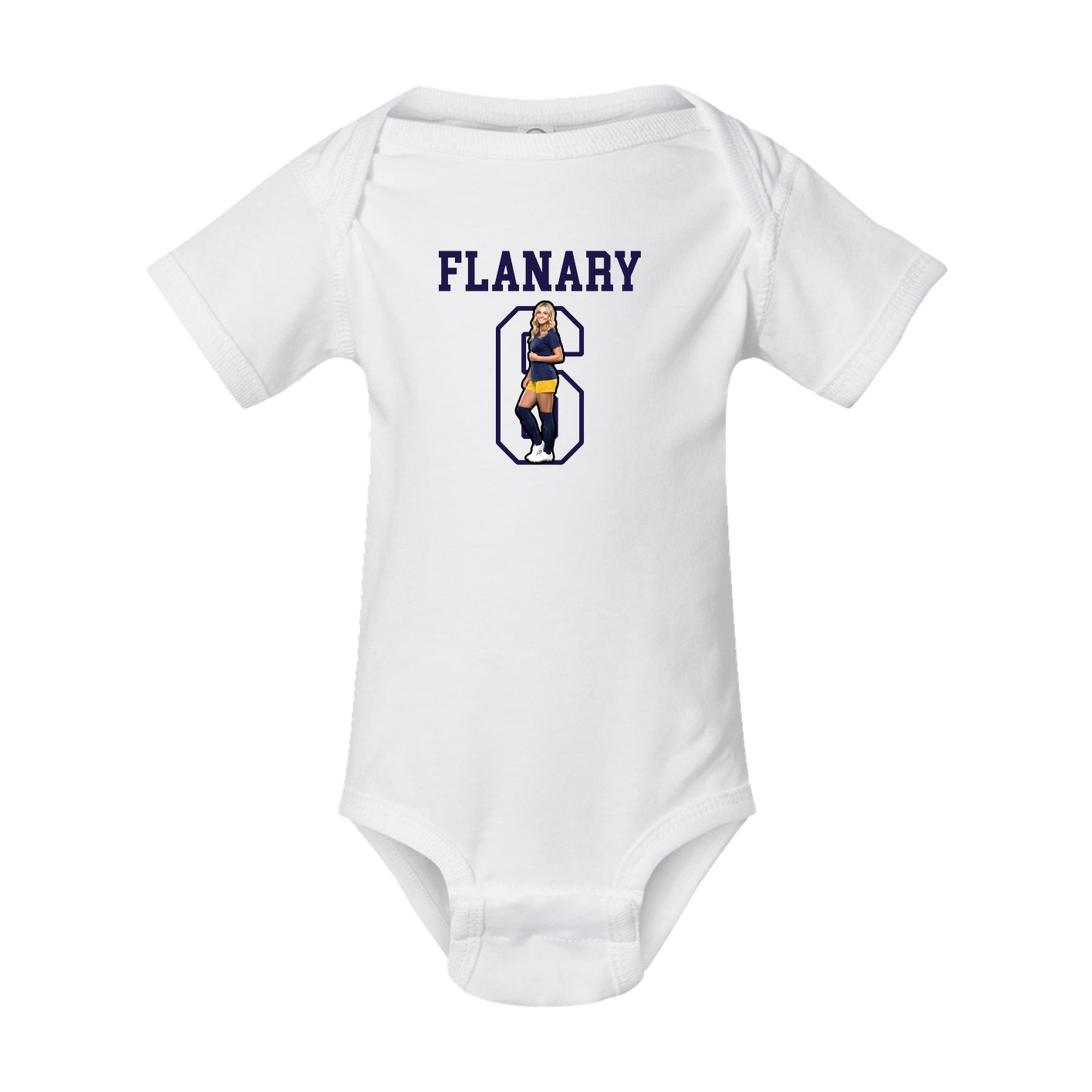 Baby Onesie — Shirsey in White