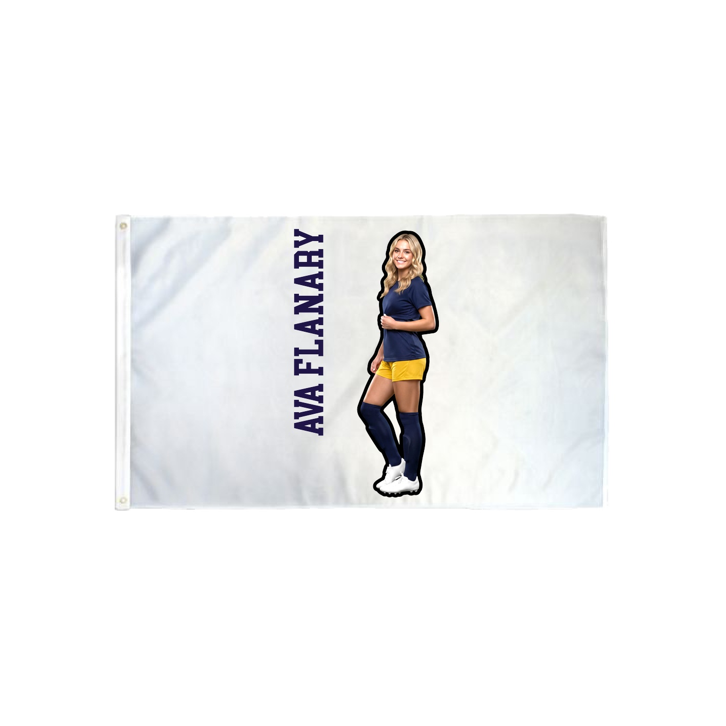 3x5 Flag — Name Vertical in Classic