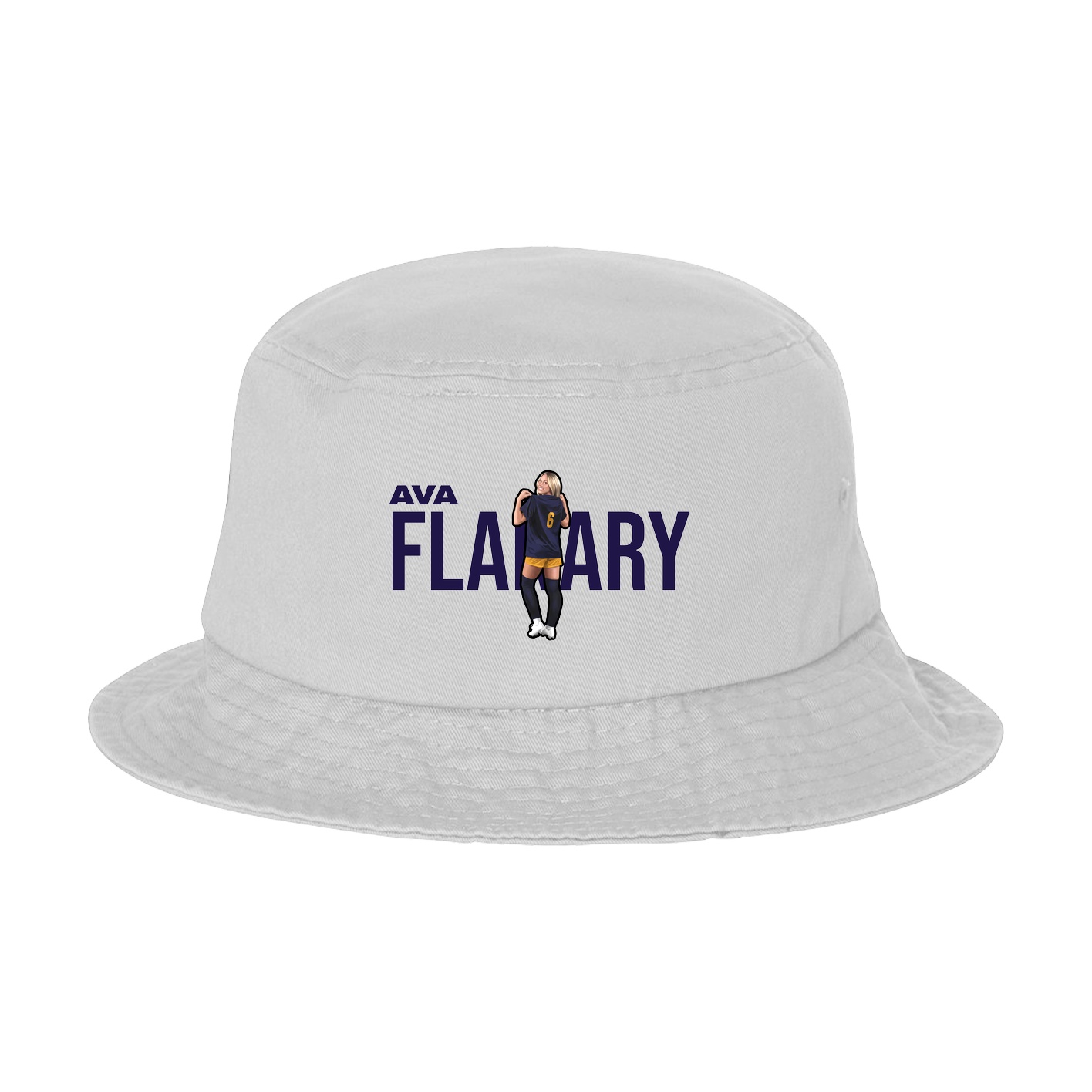 Bucket Cap — Player Name in White