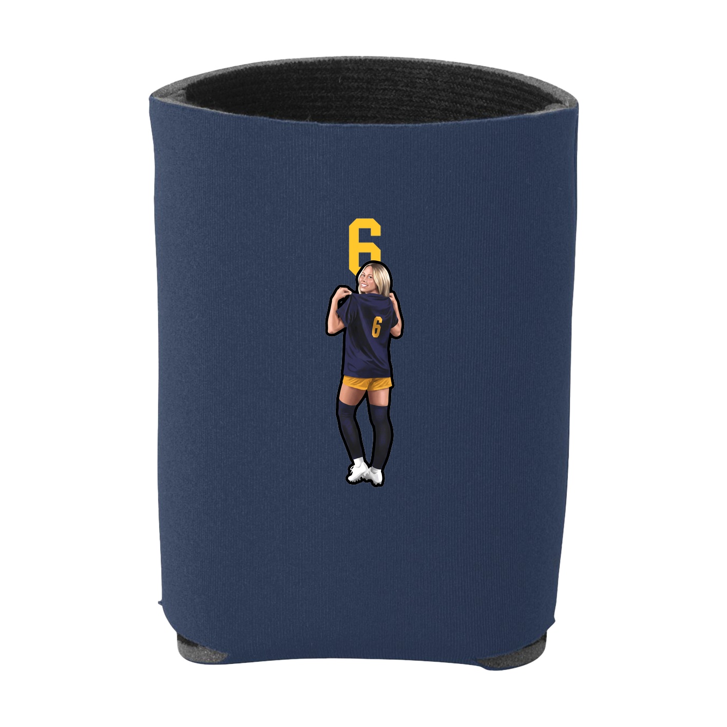 Can Holder — Number Top in Navy