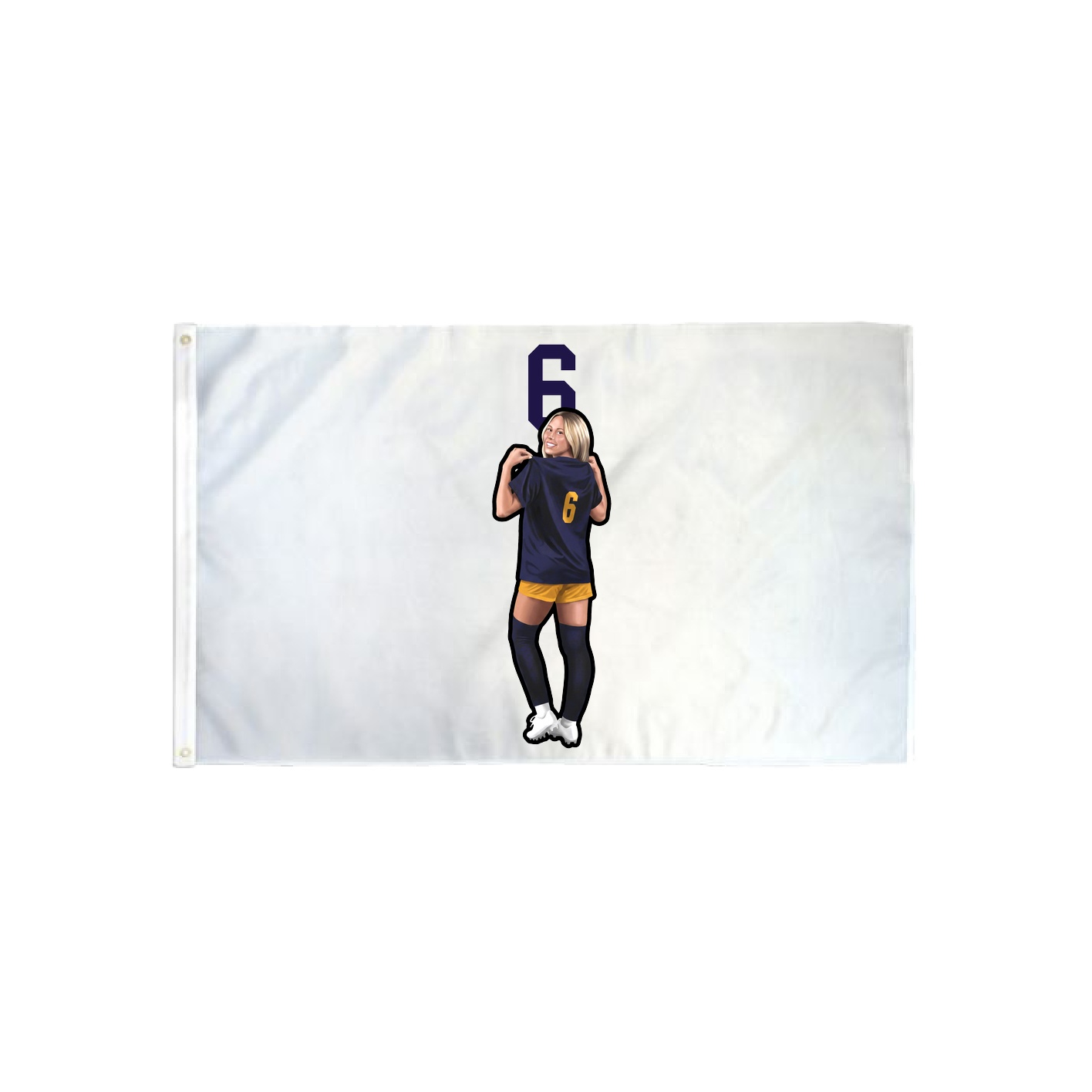 3x5 Flag — Number Top in Classic