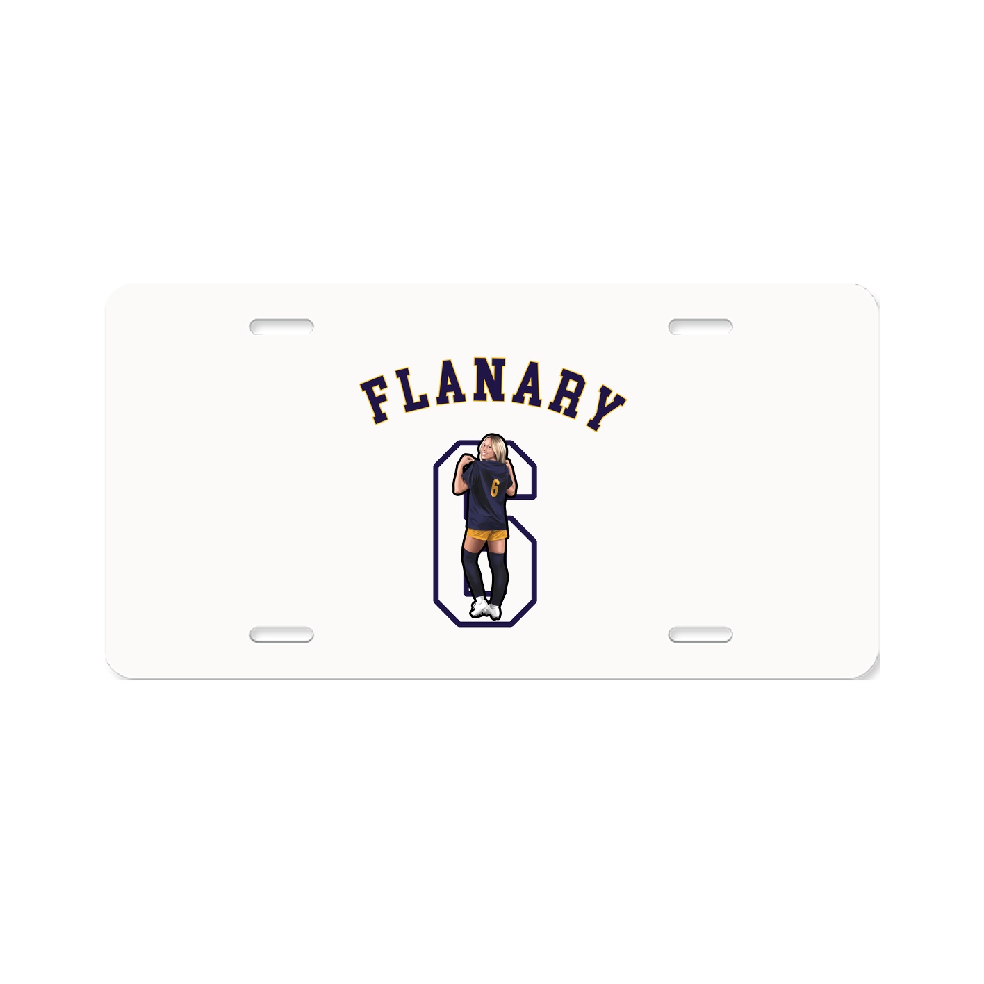 License Plate — Shirsey Arch in Classic