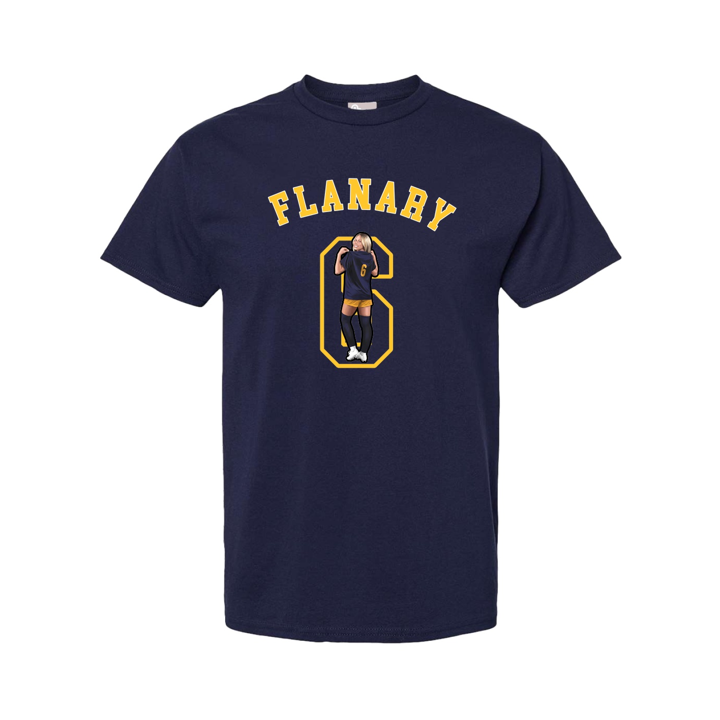 Youth Tee — Shirsey Arch in Navy