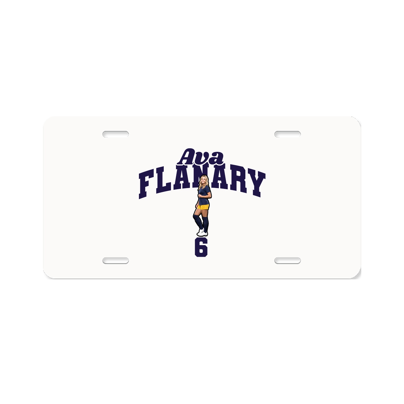 License Plate — Signature Arch in Classic