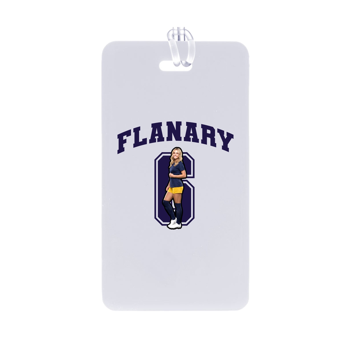 Bag Tag — Number in Classic