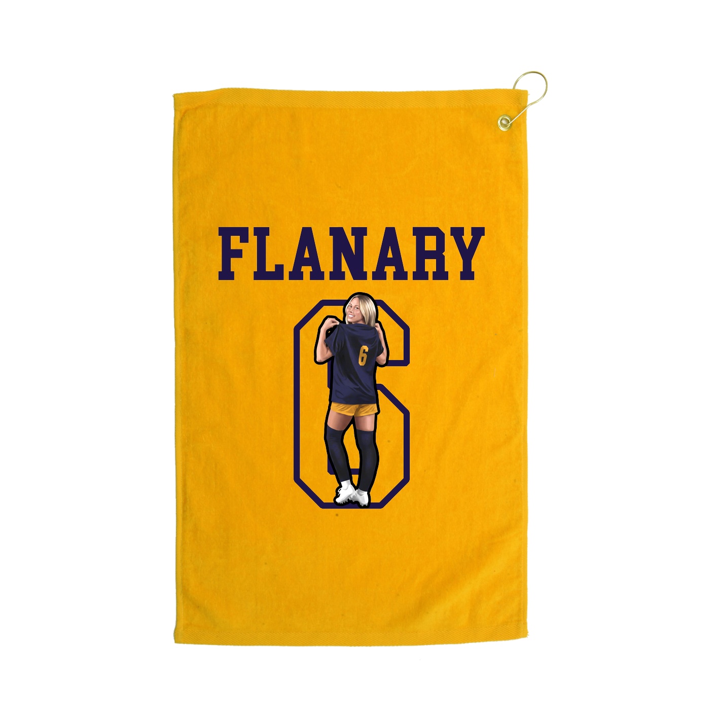 Golf Towel — Shirsey in Gold