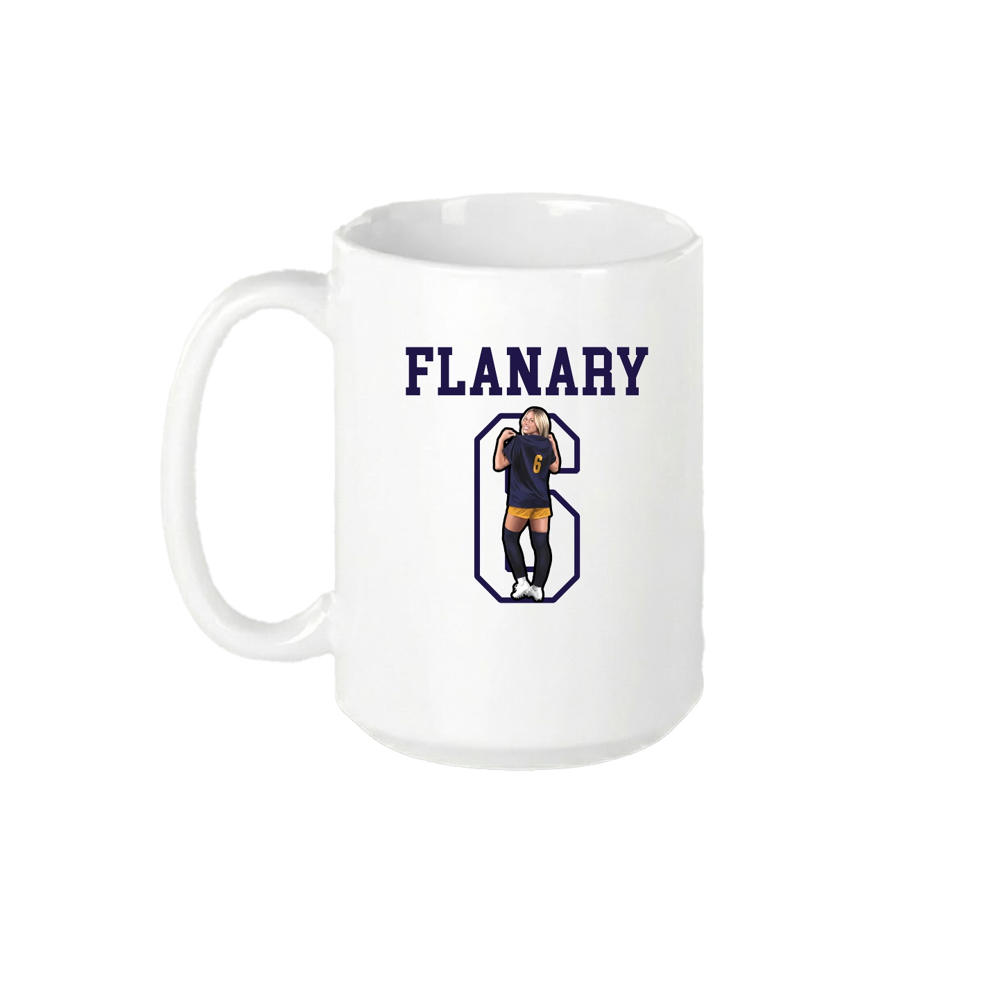 15oz Coffee Mug — Shirsey in White