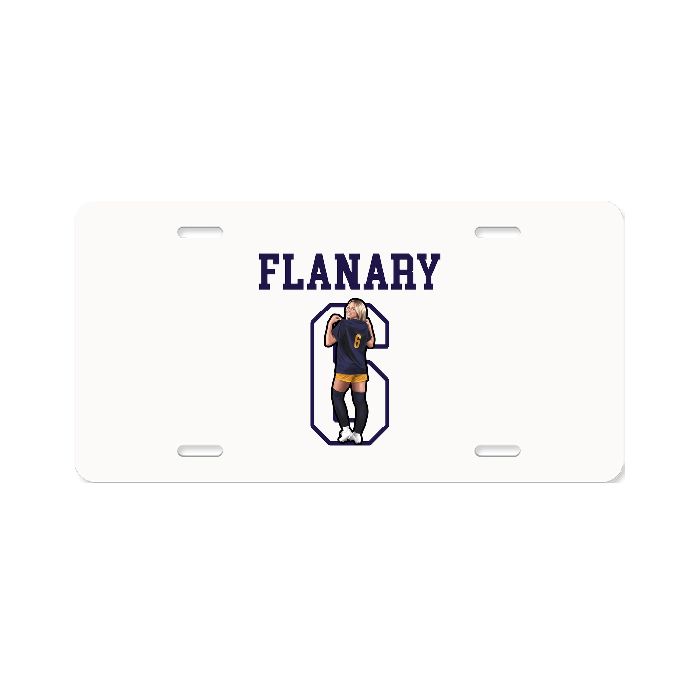 License Plate — Shirsey in Classic