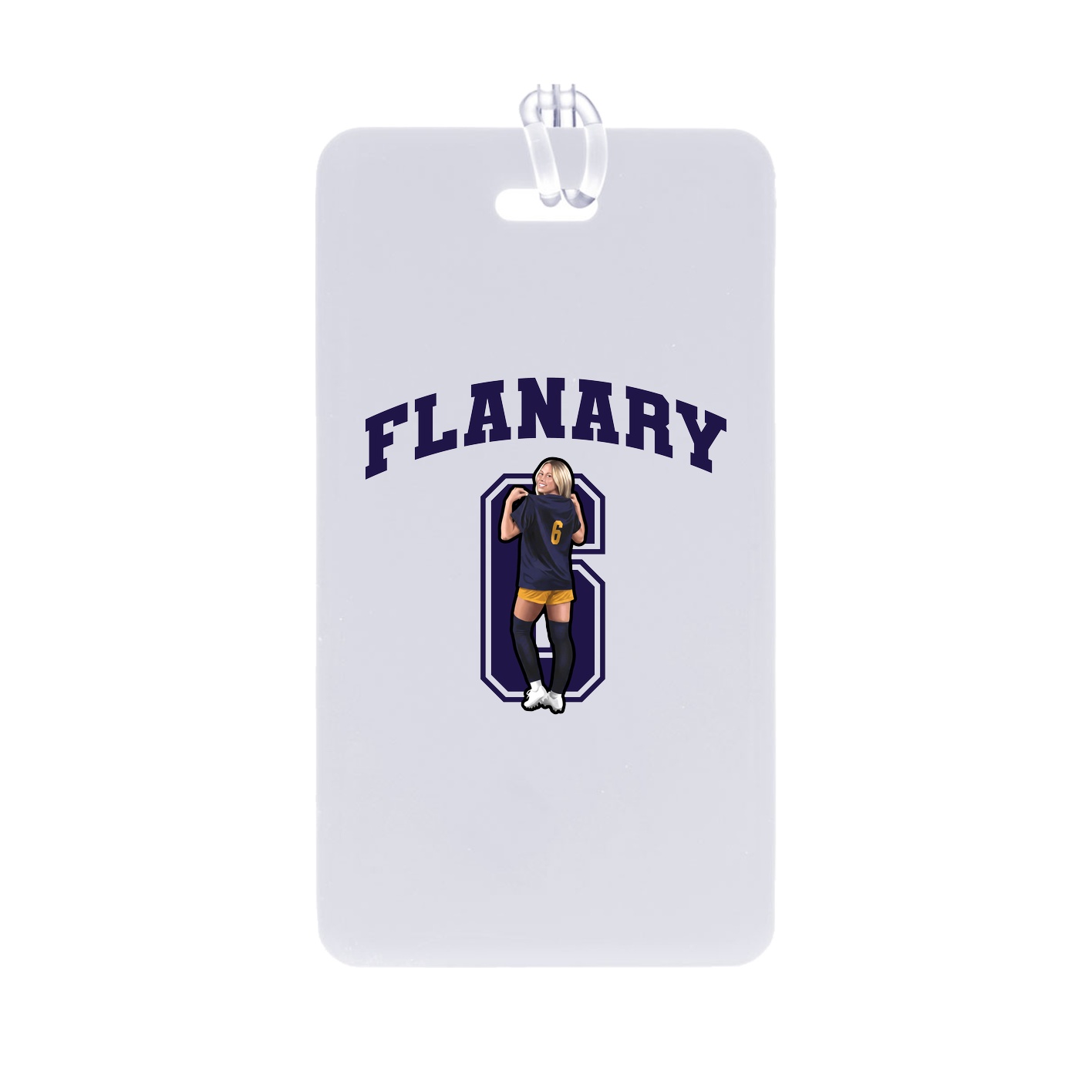 Bag Tag — Number in Classic