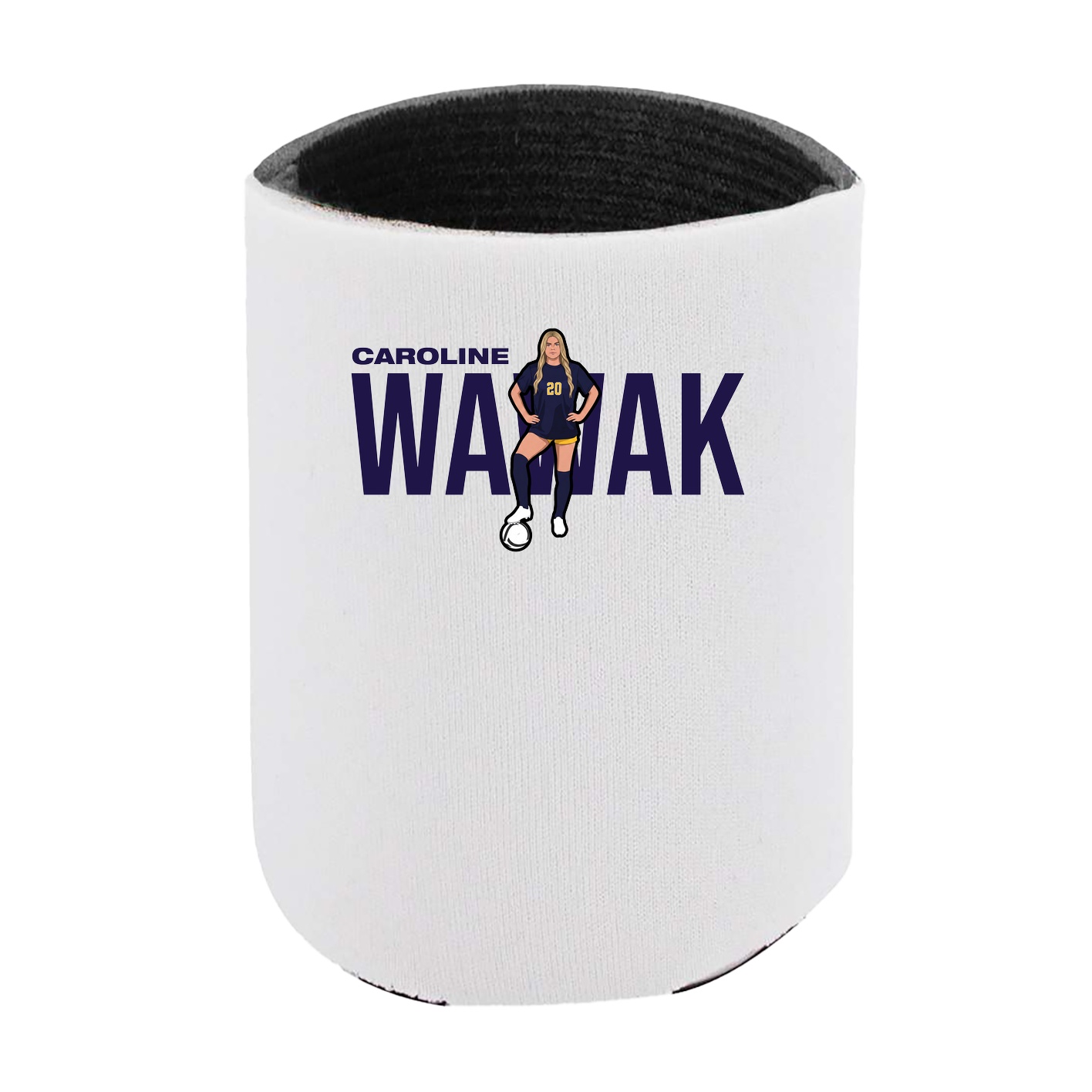 Can Holder — Player Name in White