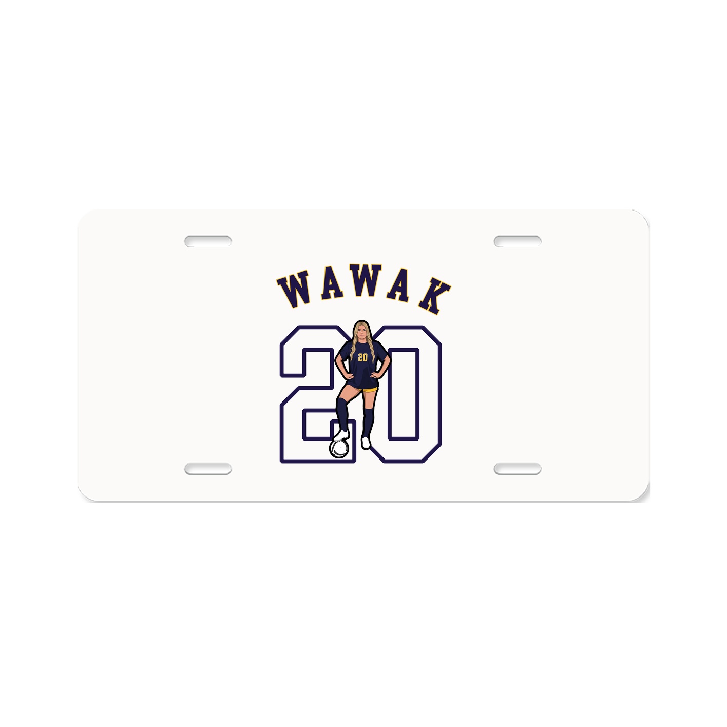 License Plate — Shirsey Arch in Classic