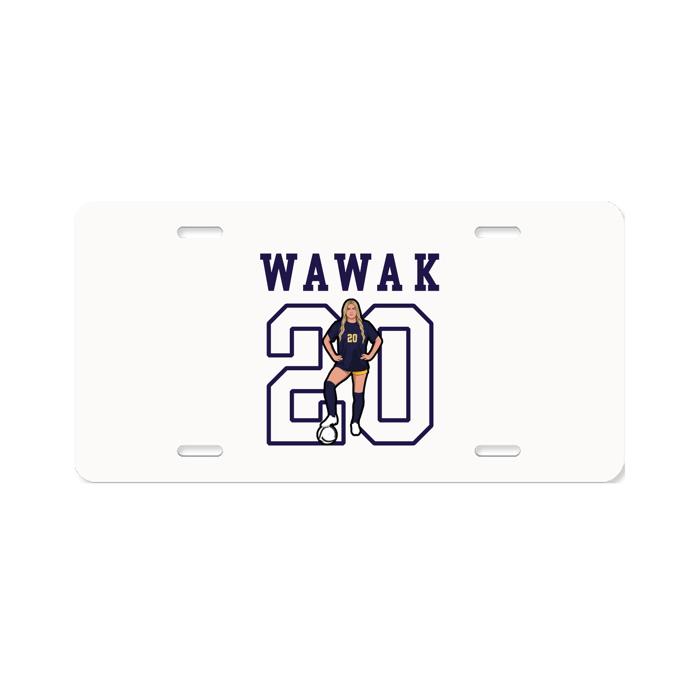 License Plate — Shirsey in Classic