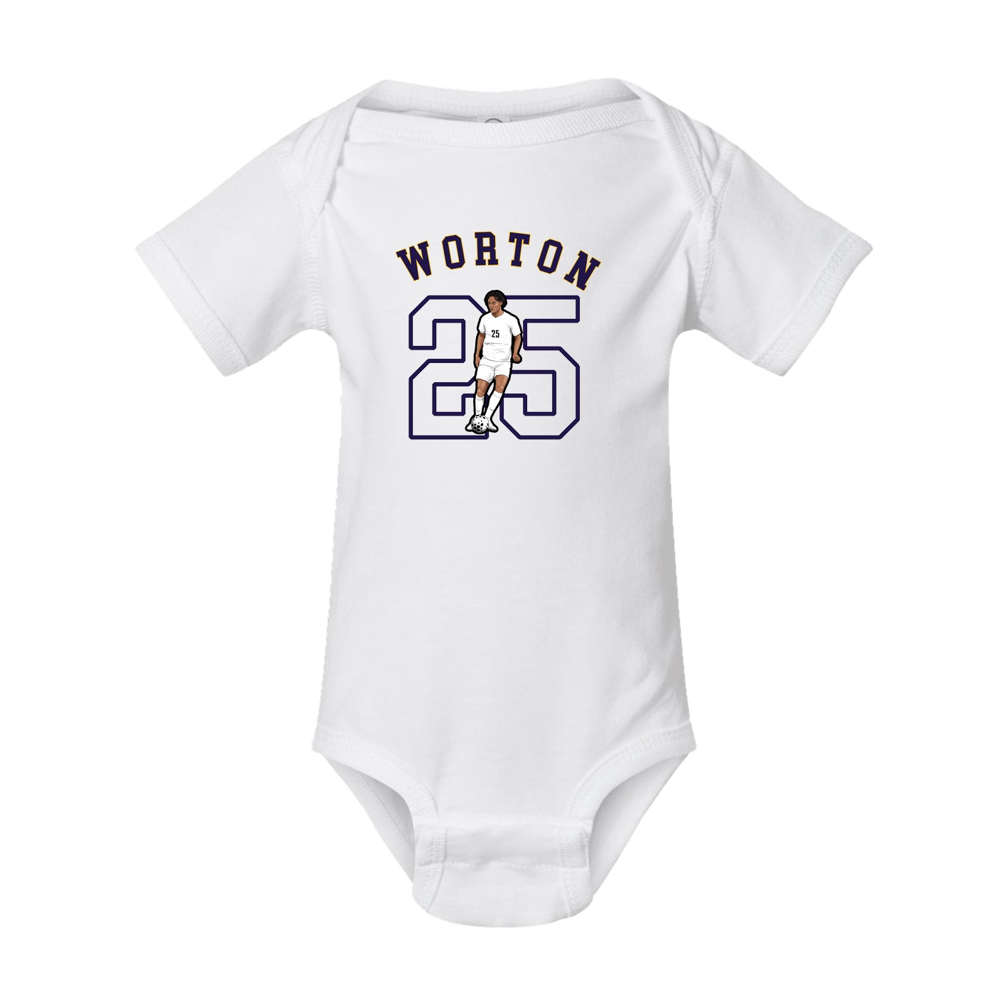 Baby Onesie — Shirsey Arch in White
