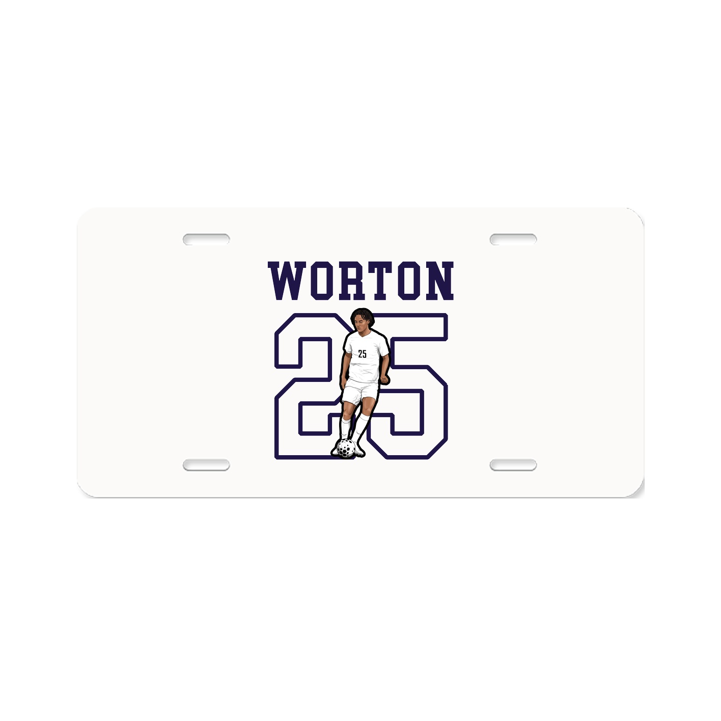 License Plate — Shirsey in Classic