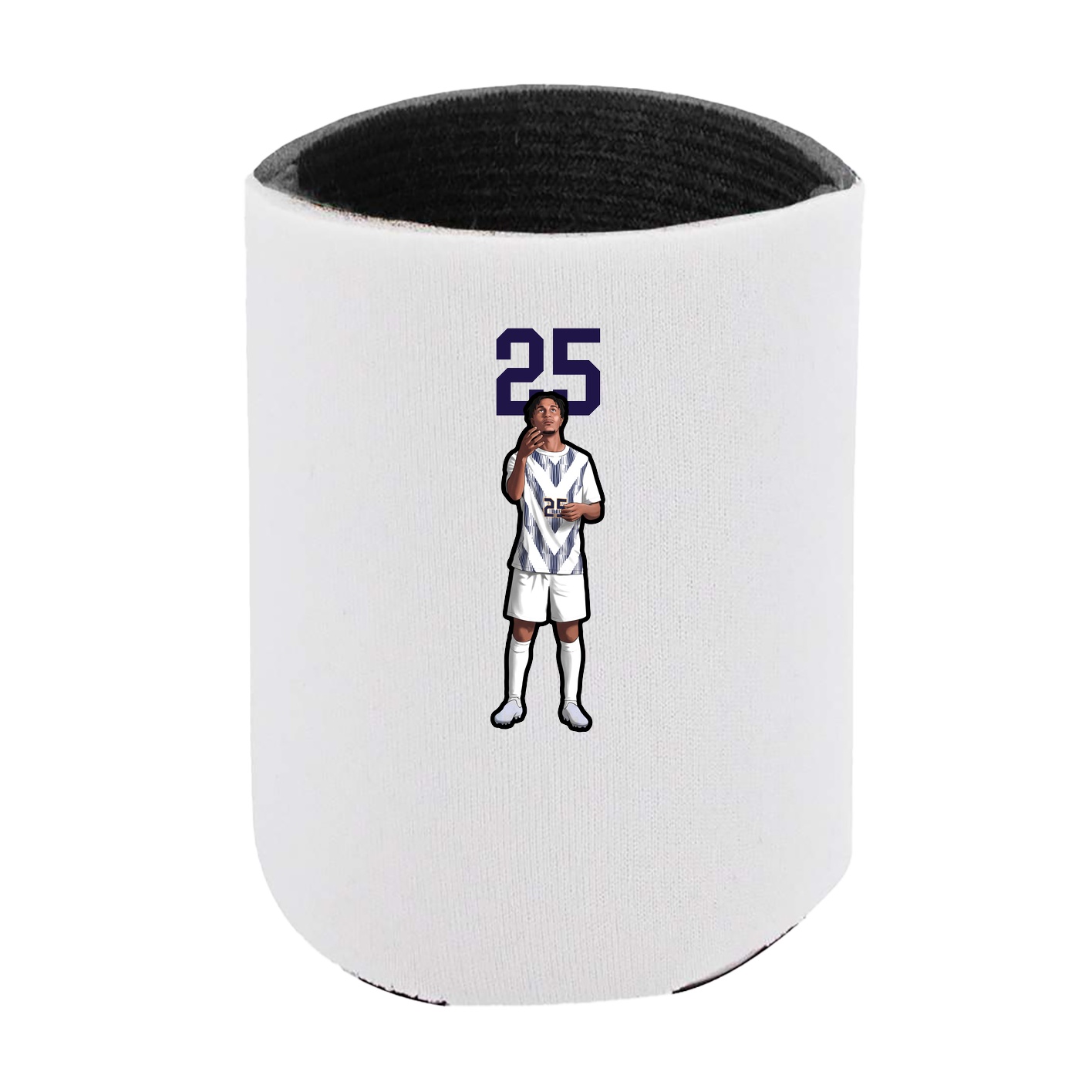 Can Holder — Number Top in White