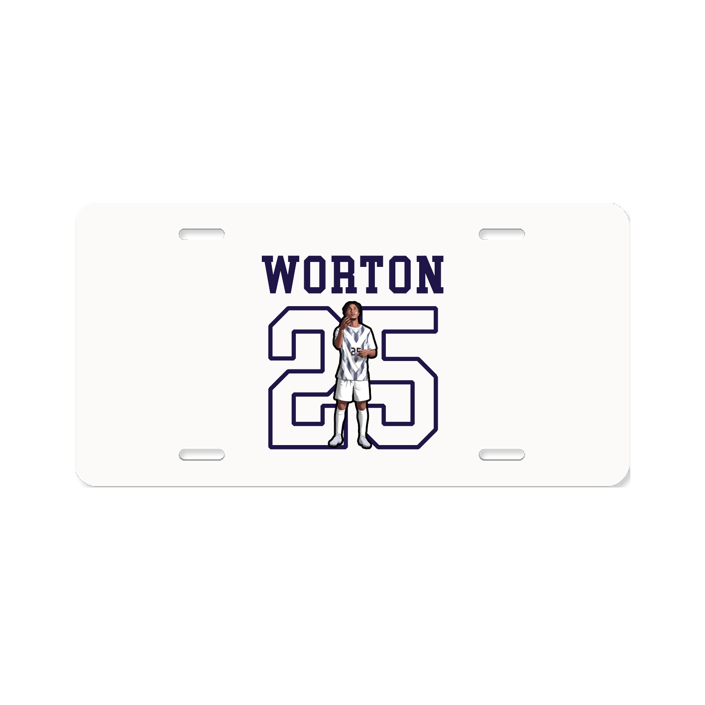License Plate — Shirsey in Classic