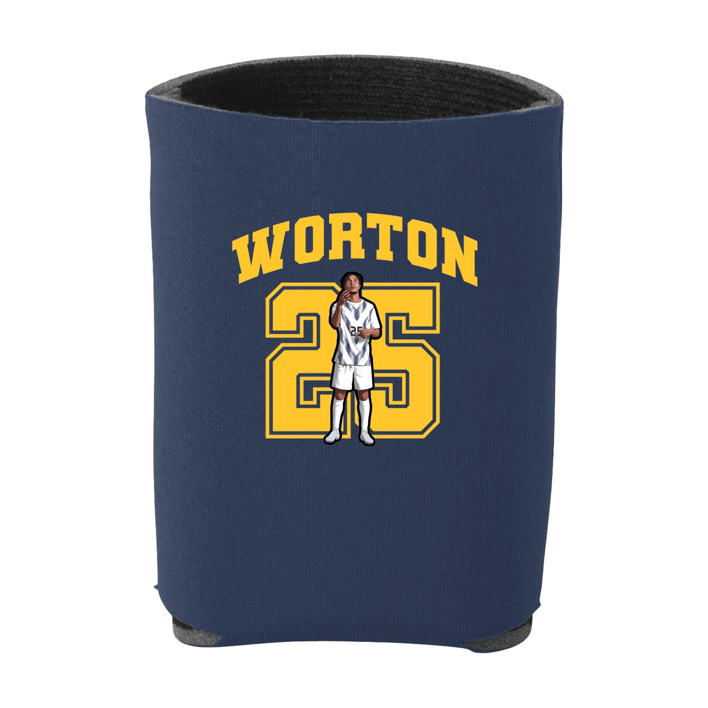 Can Holder — Number in Navy