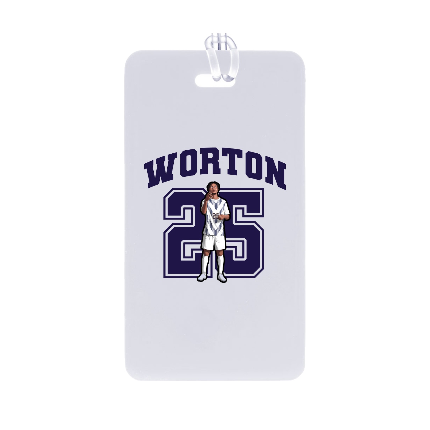 Bag Tag — Number in Classic