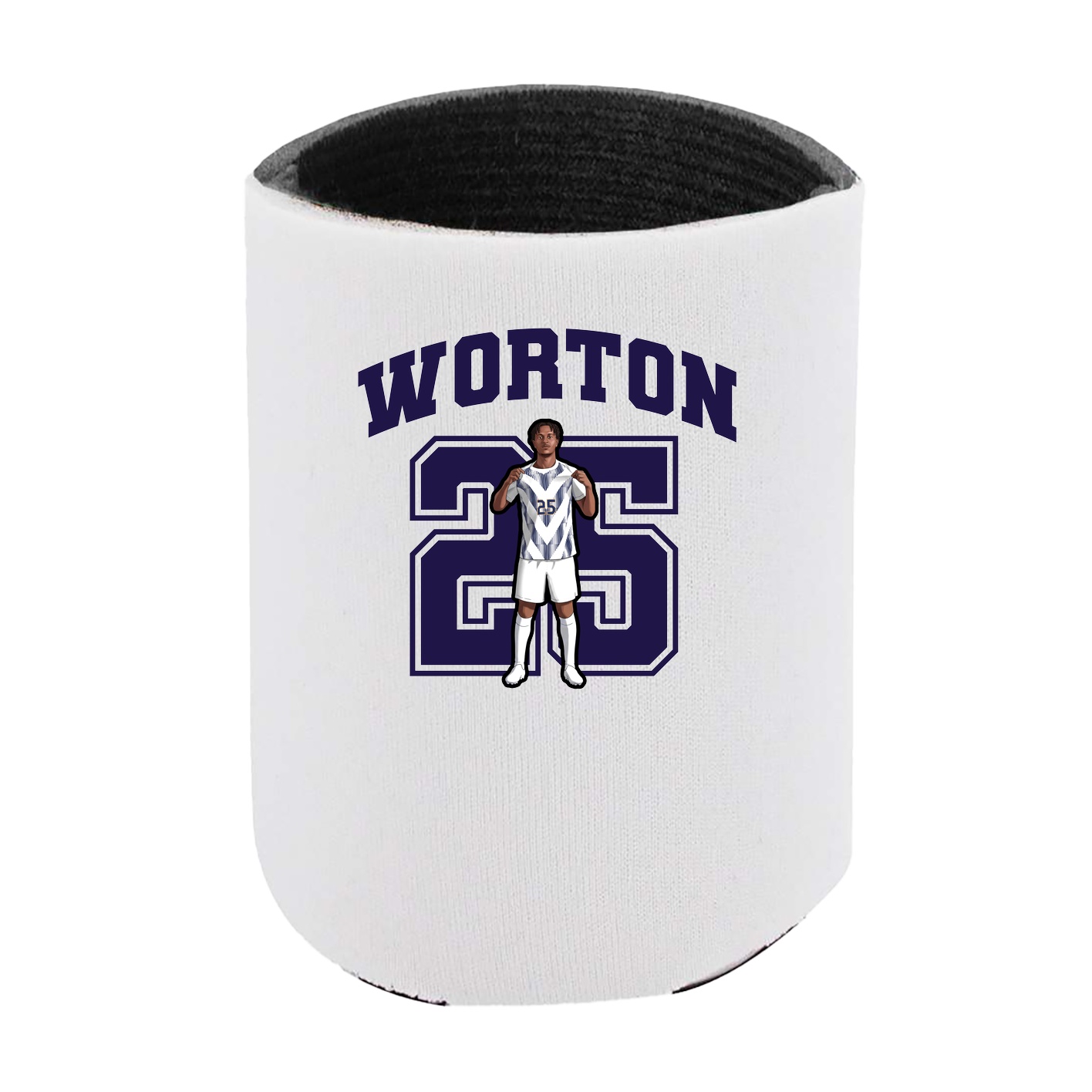Can Holder — Number in White