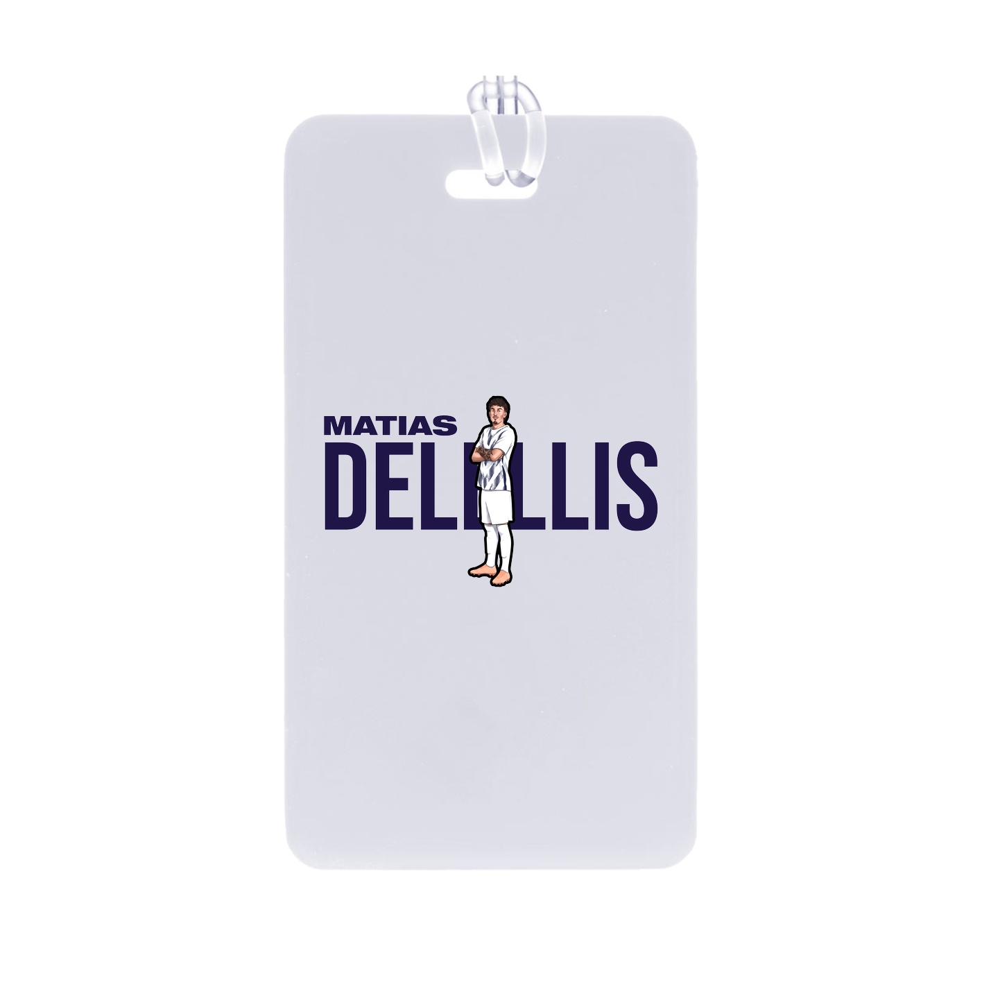 Bag Tag — Player Name in Classic