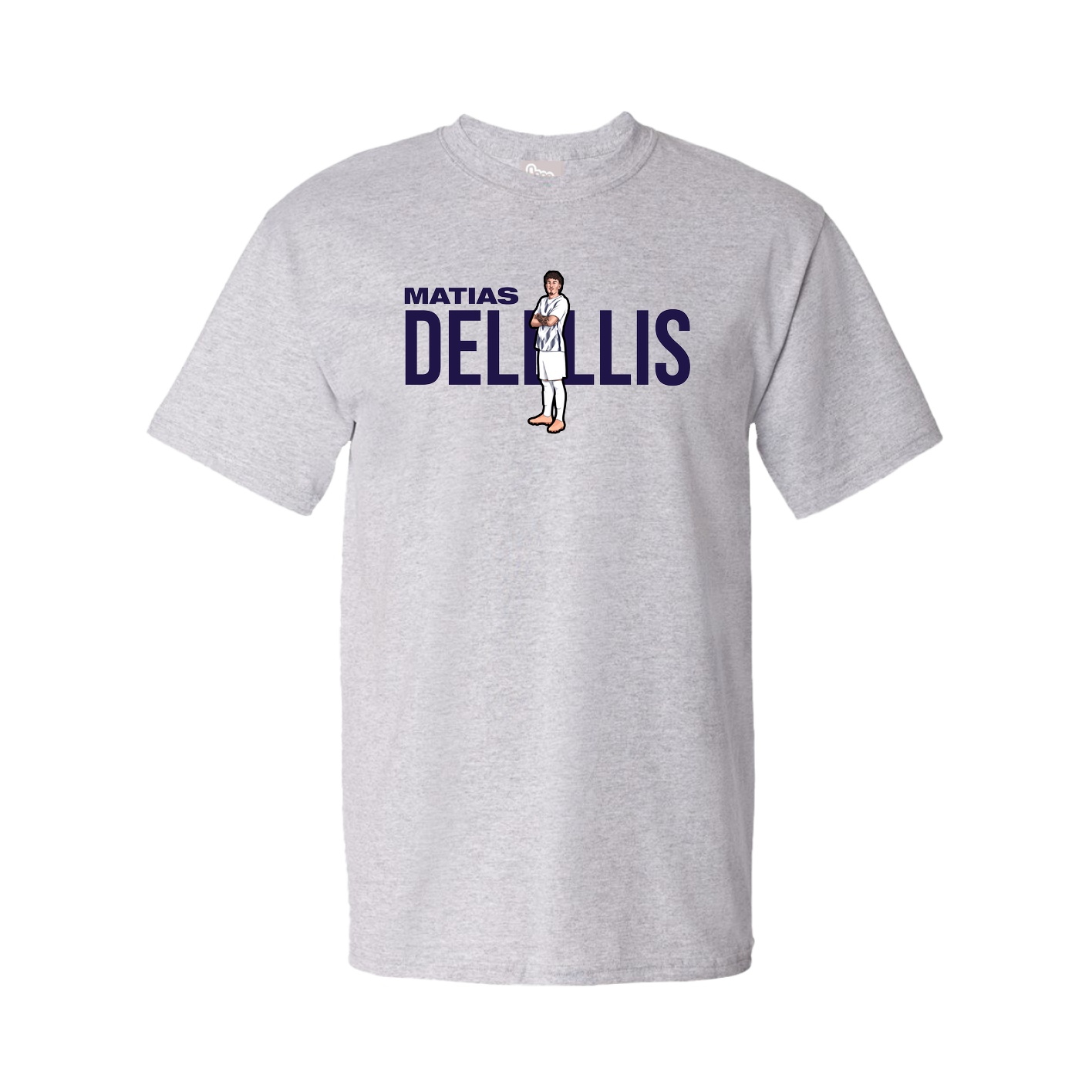 Tee — Player Name in Grey