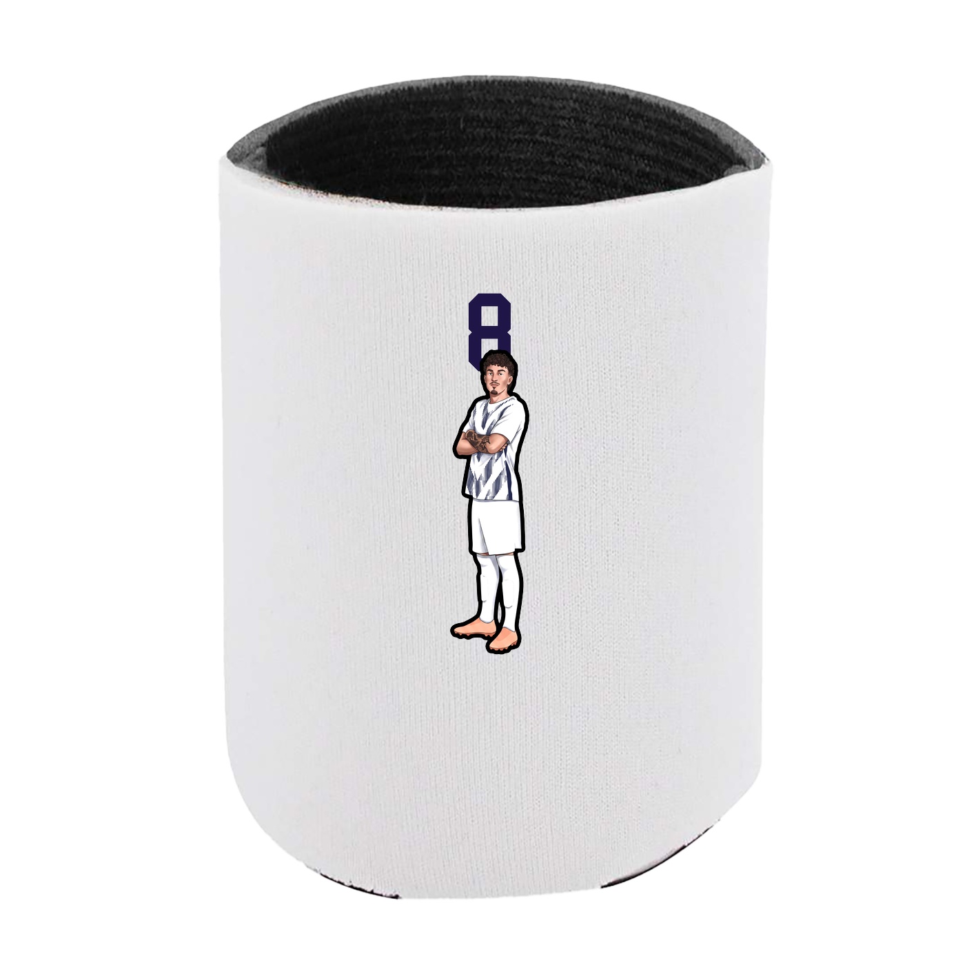 Can Holder — Number Top in White