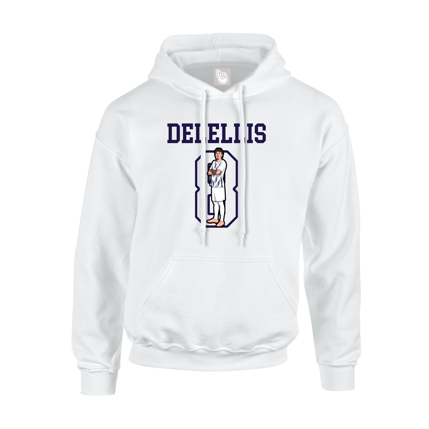 Youth Hoodie — Shirsey in White