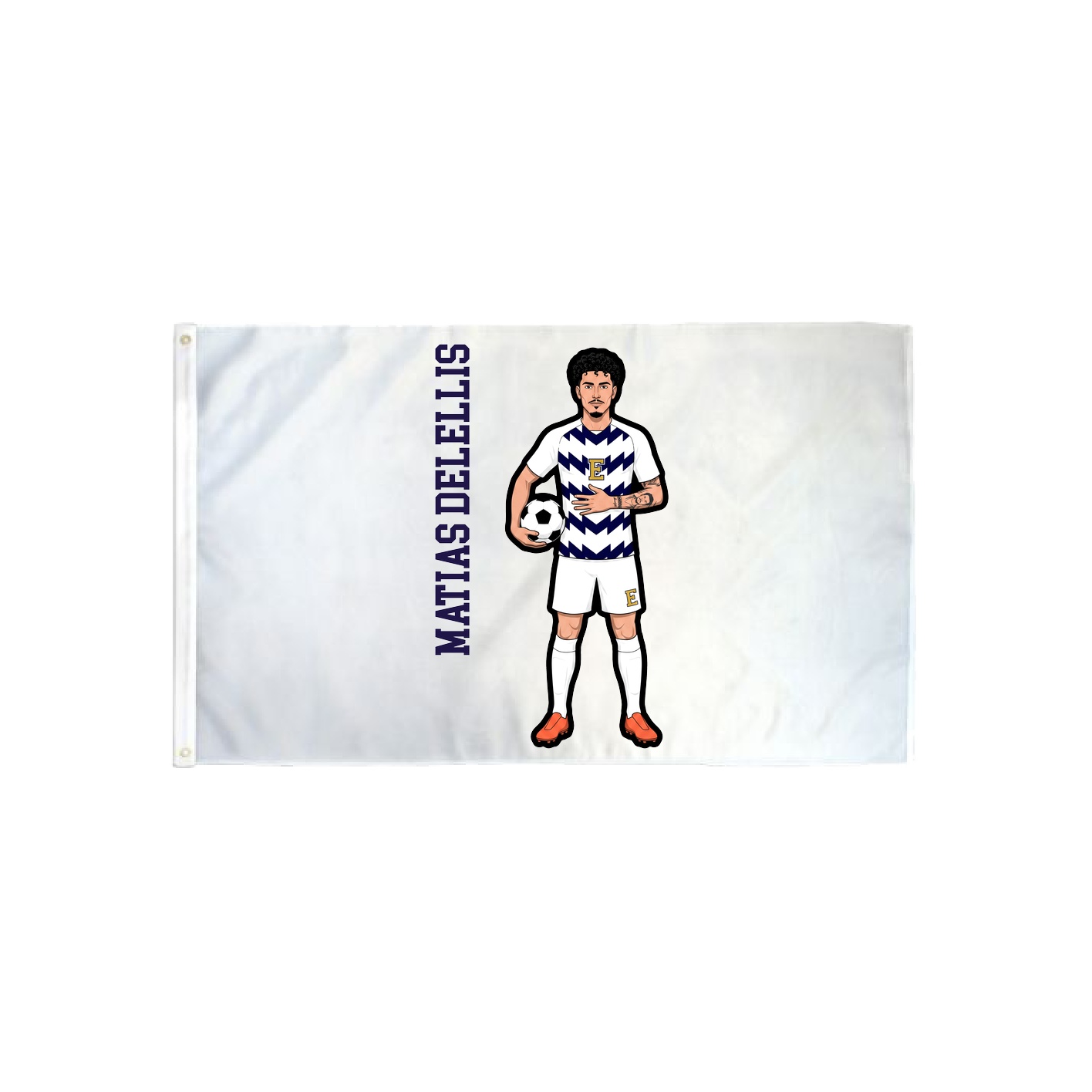 3x5 Flag — Name Vertical in Classic