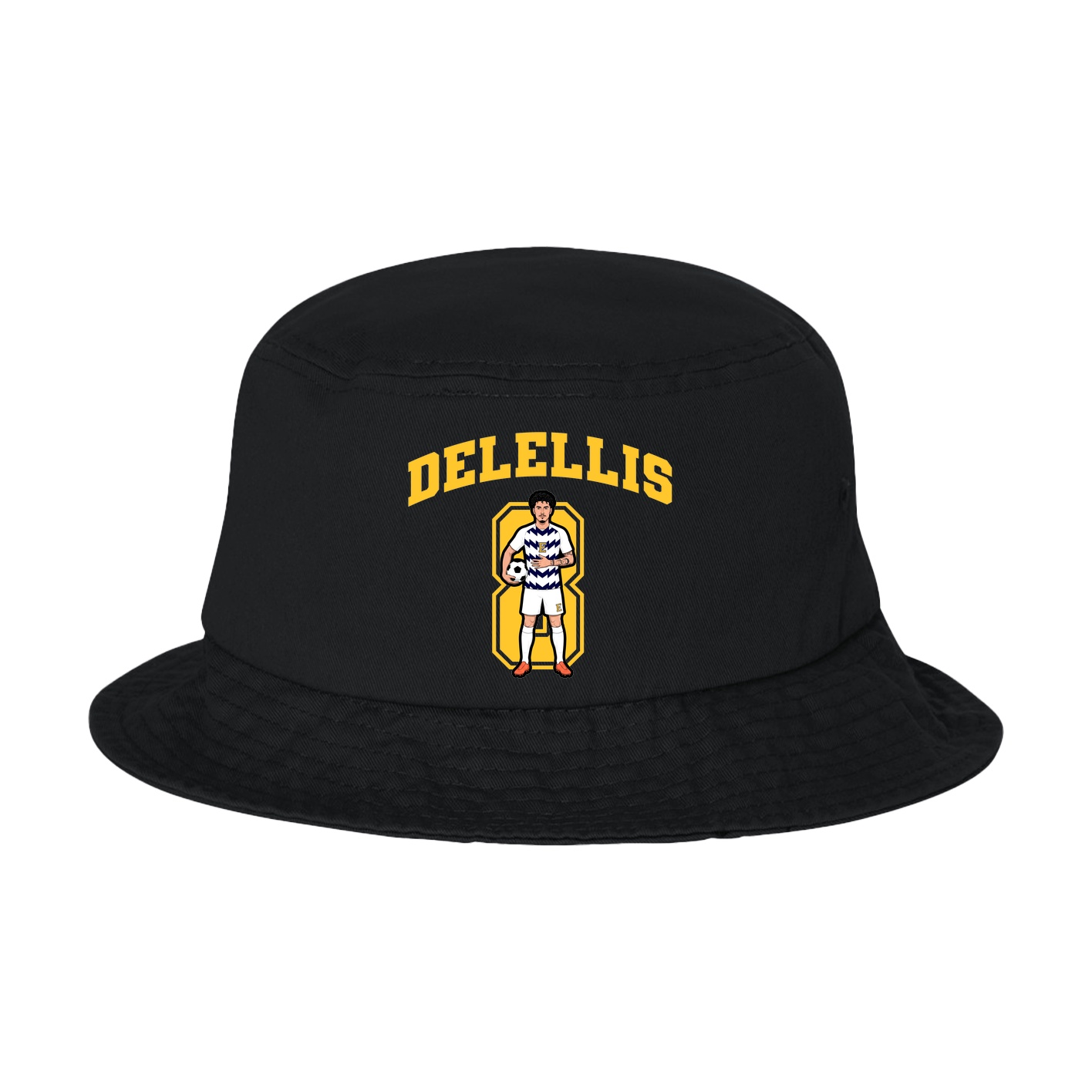 Bucket Cap — Number in Black