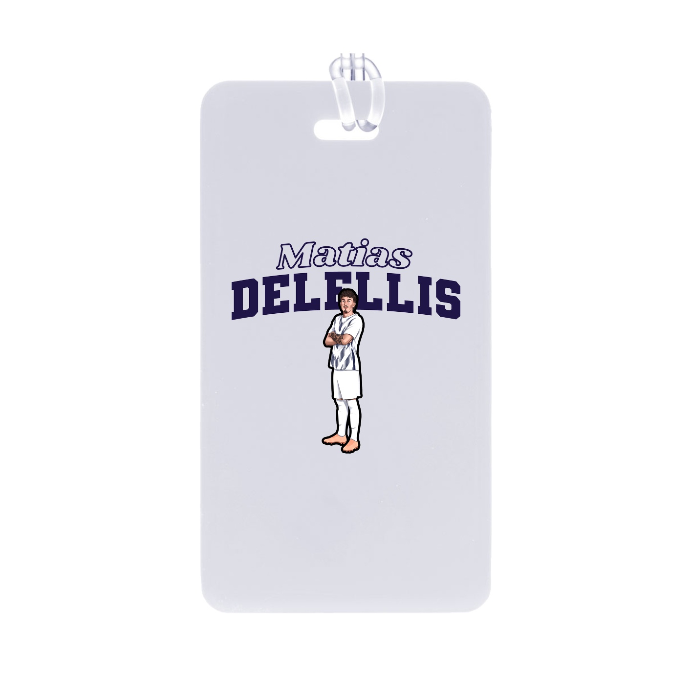 Bag Tag — Name Arch in Classic