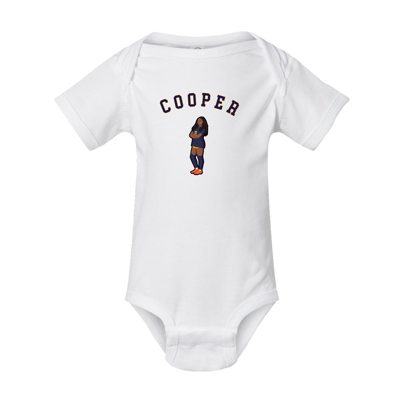 Baby Onesie — Shirsey Arch in White