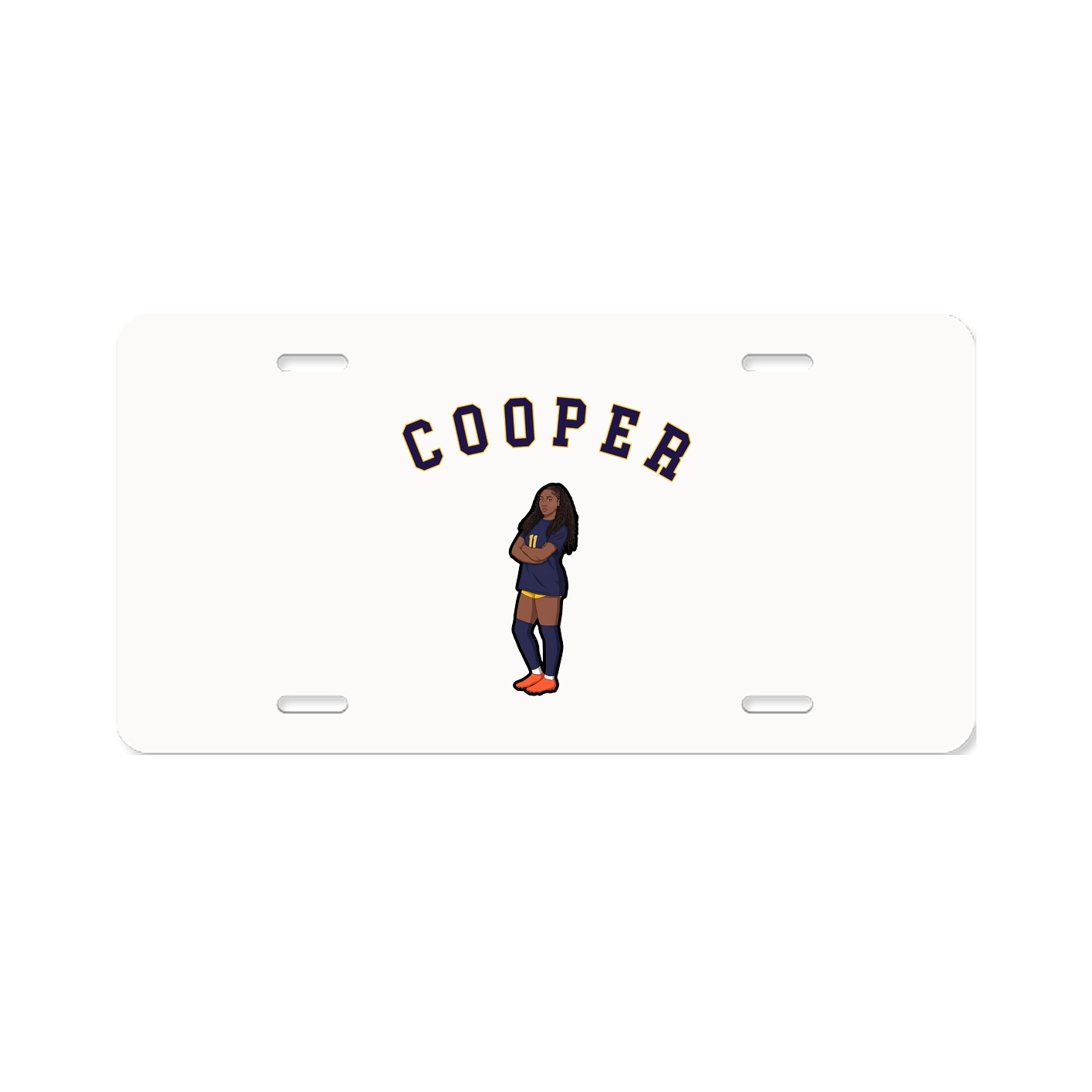 License Plate — Shirsey Arch in Classic