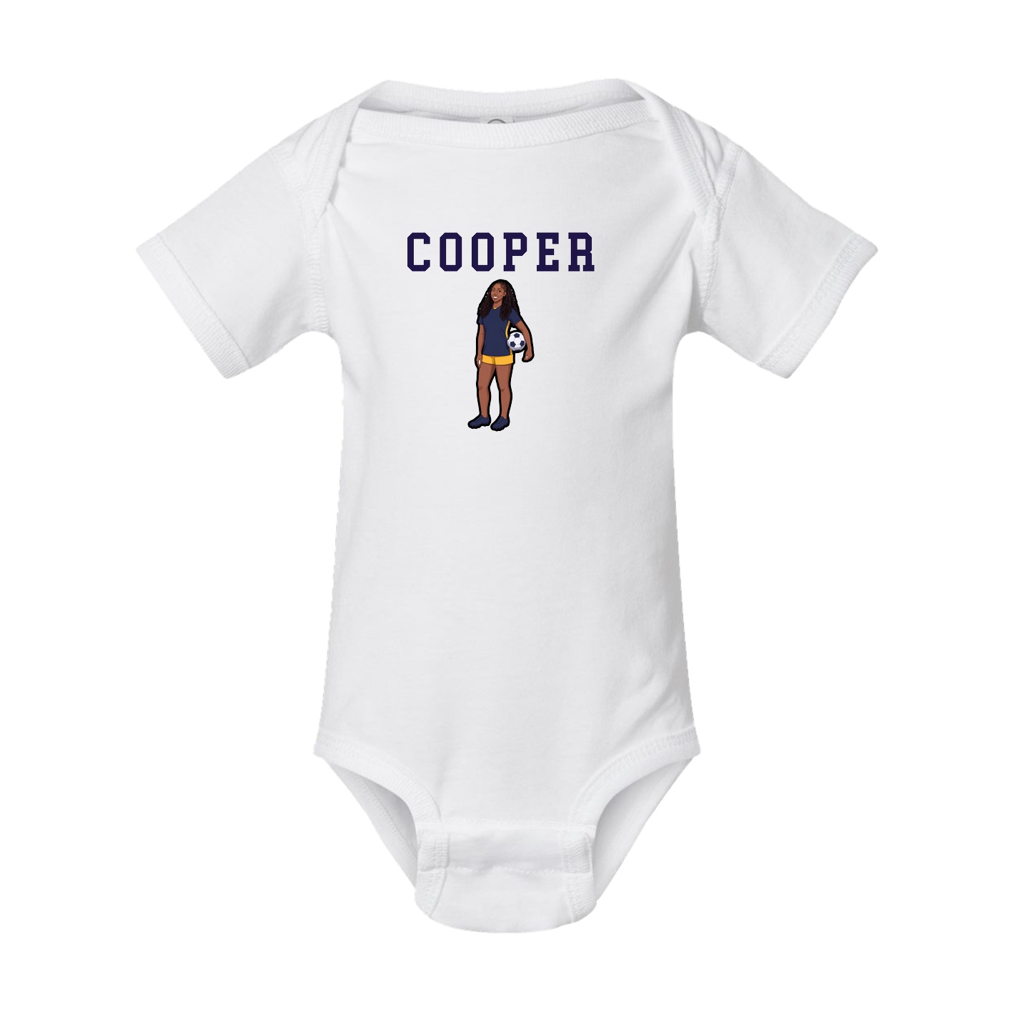 Baby Onesie — Shirsey in White