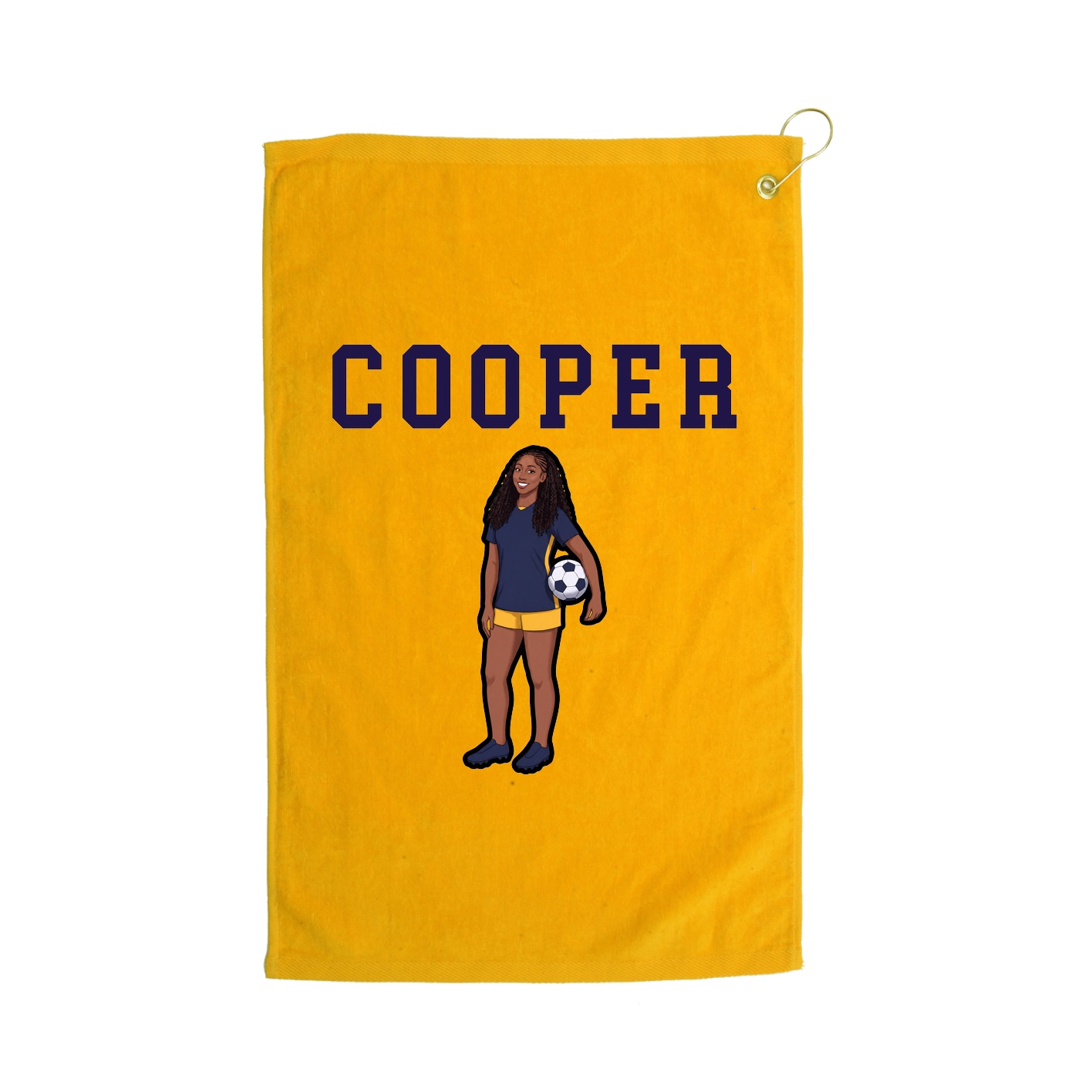 Golf Towel — Shirsey in Gold