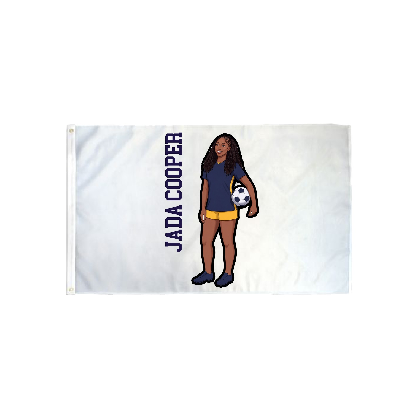 3x5 Flag — Name Vertical in Classic