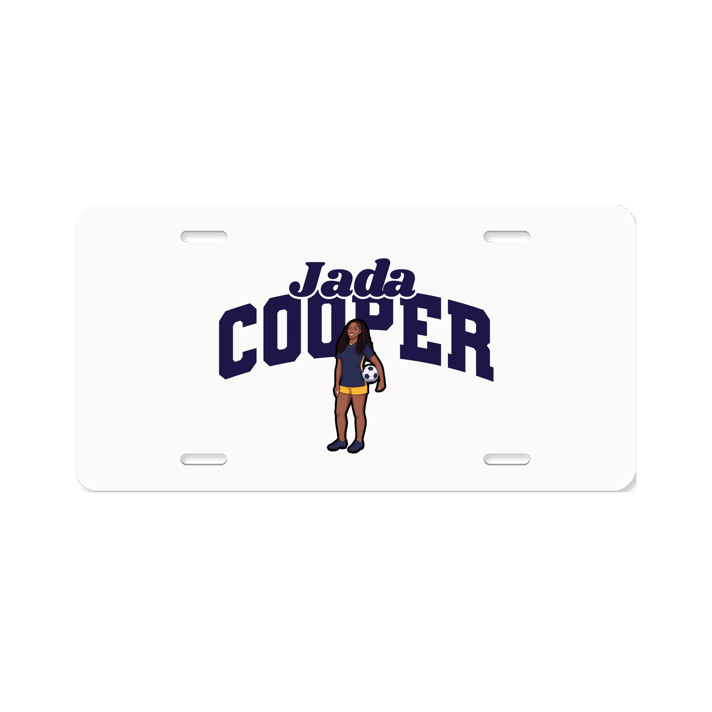 License Plate — Signature Arch in Classic