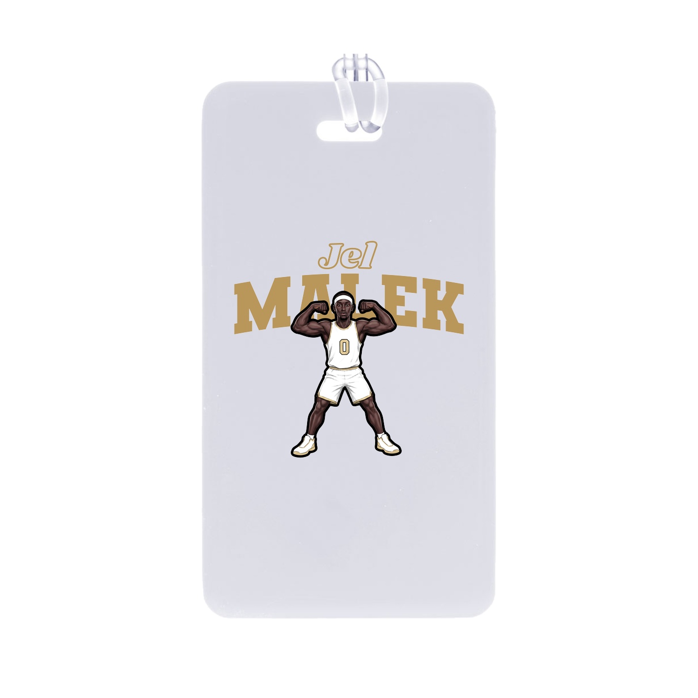 Bag Tag — Name Arch in Classic