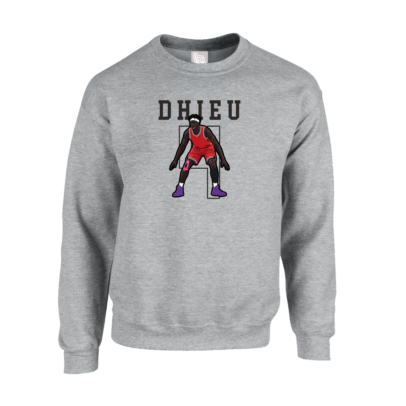 Fleece Crew — Shirsey in Grey