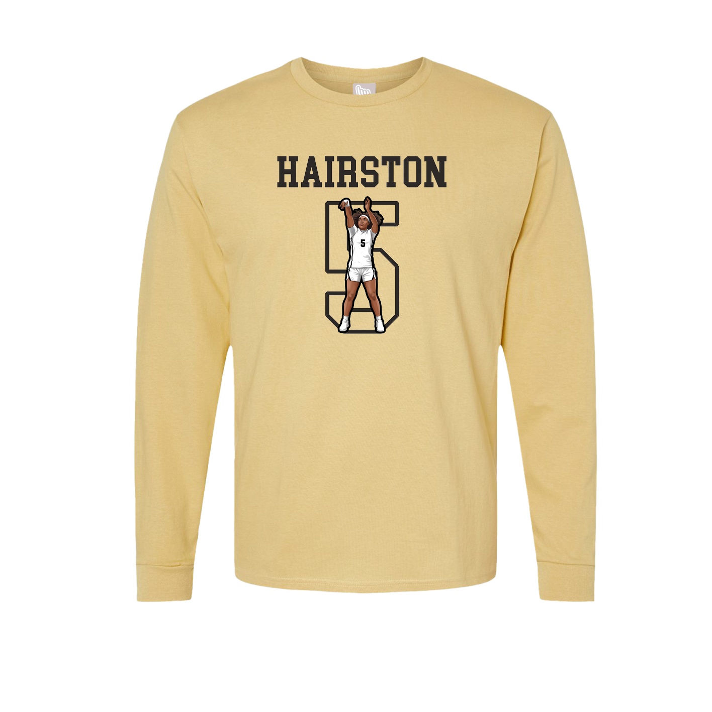 Long Sleeve Tee — Shirsey in Vegas Gold