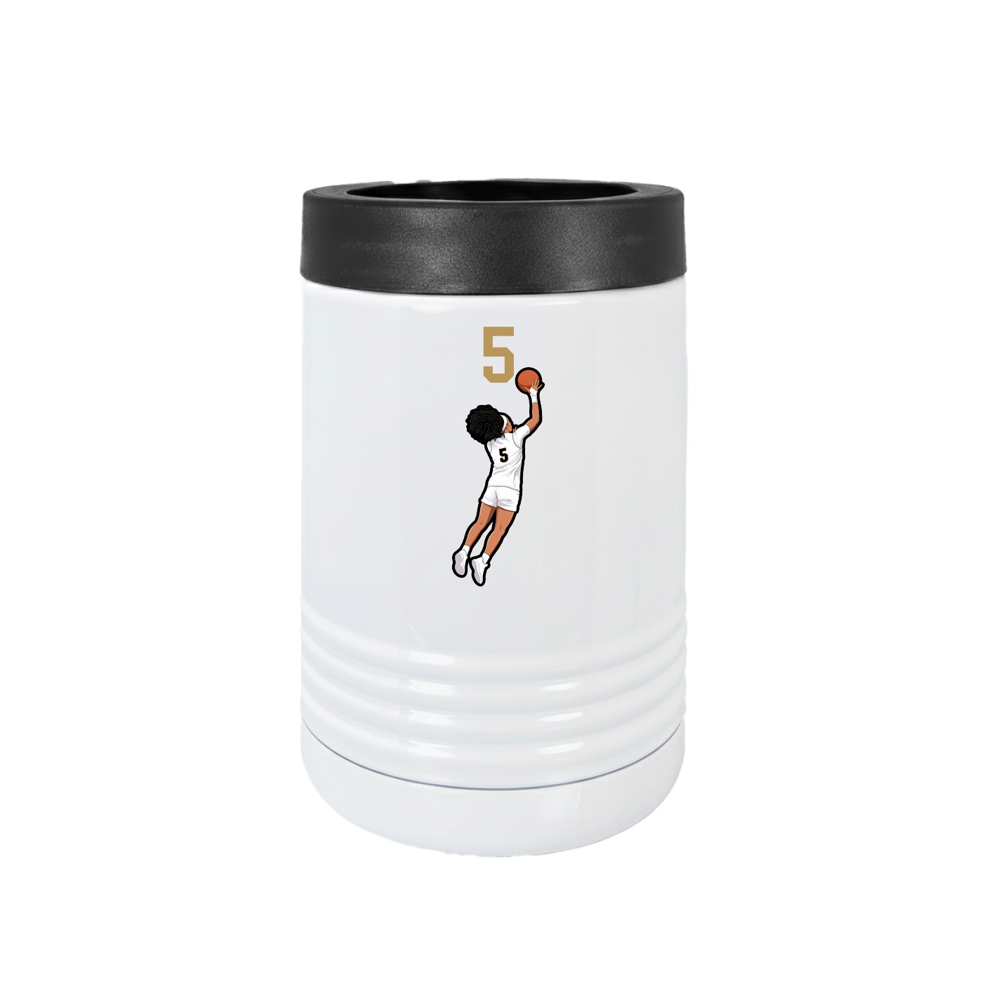 Beverage Holder — Number Top in White