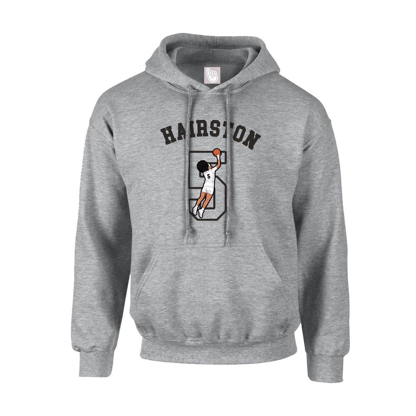 Youth Hoodie — Shirsey Arch in Grey