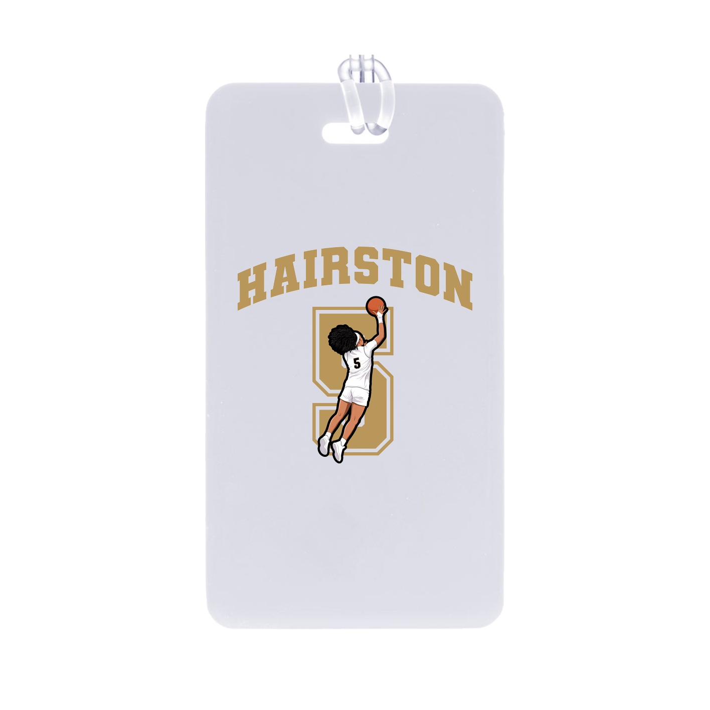 Bag Tag — Number in Classic