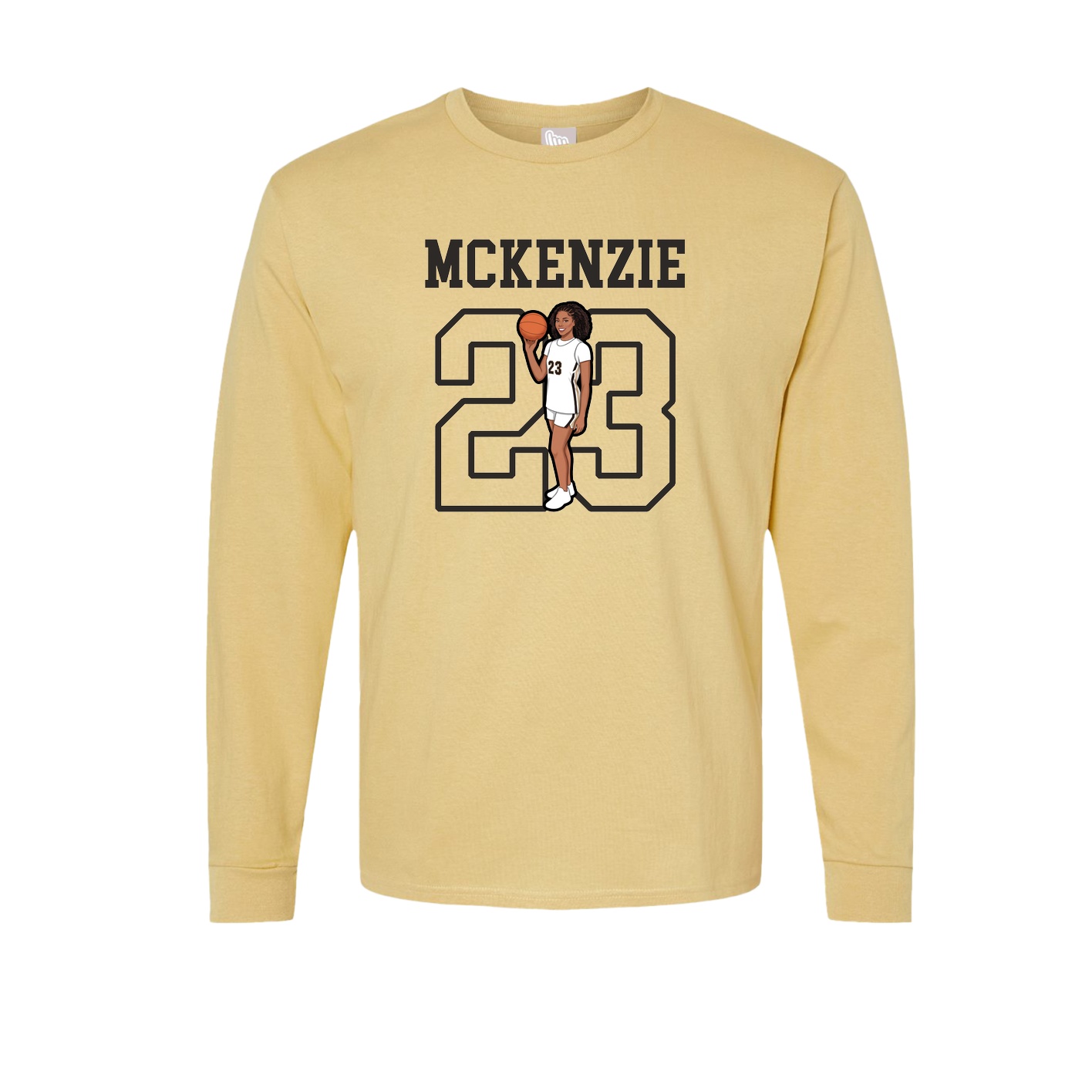 Long Sleeve Tee — Shirsey in Vegas Gold