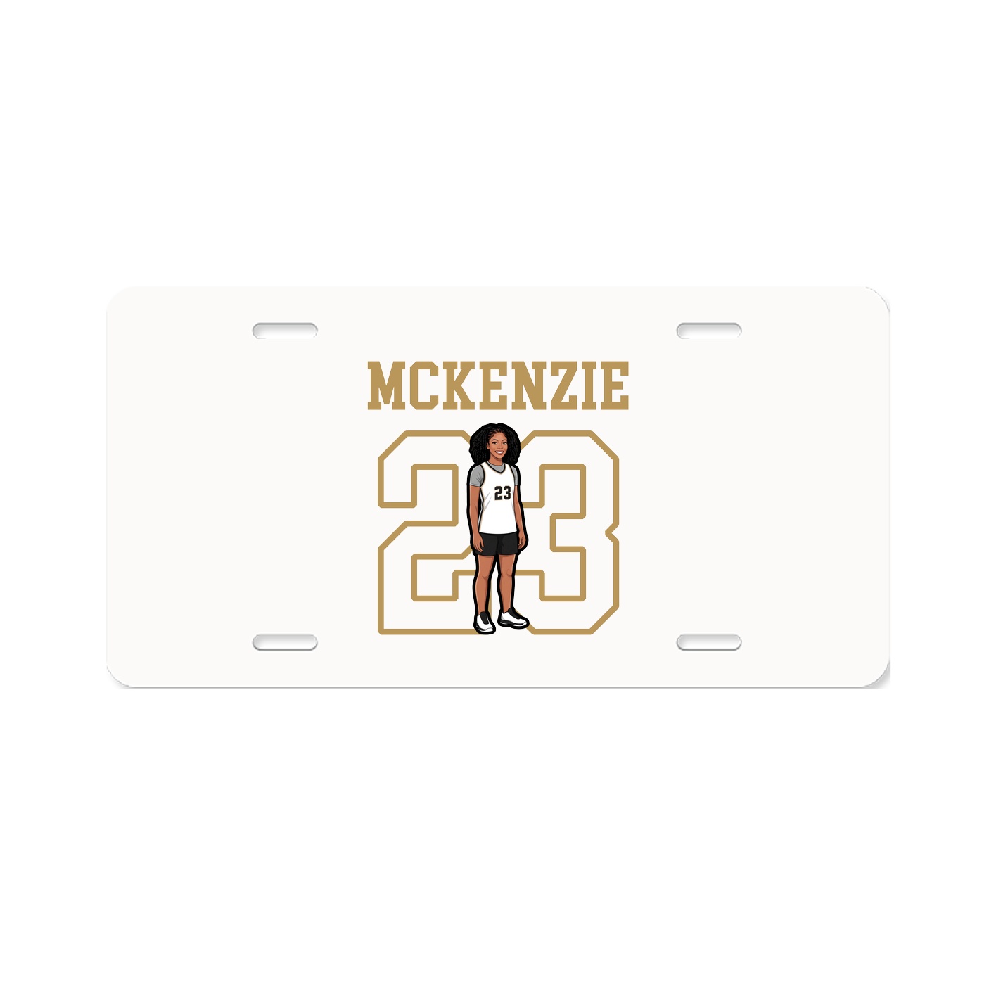 License Plate — Shirsey in Classic