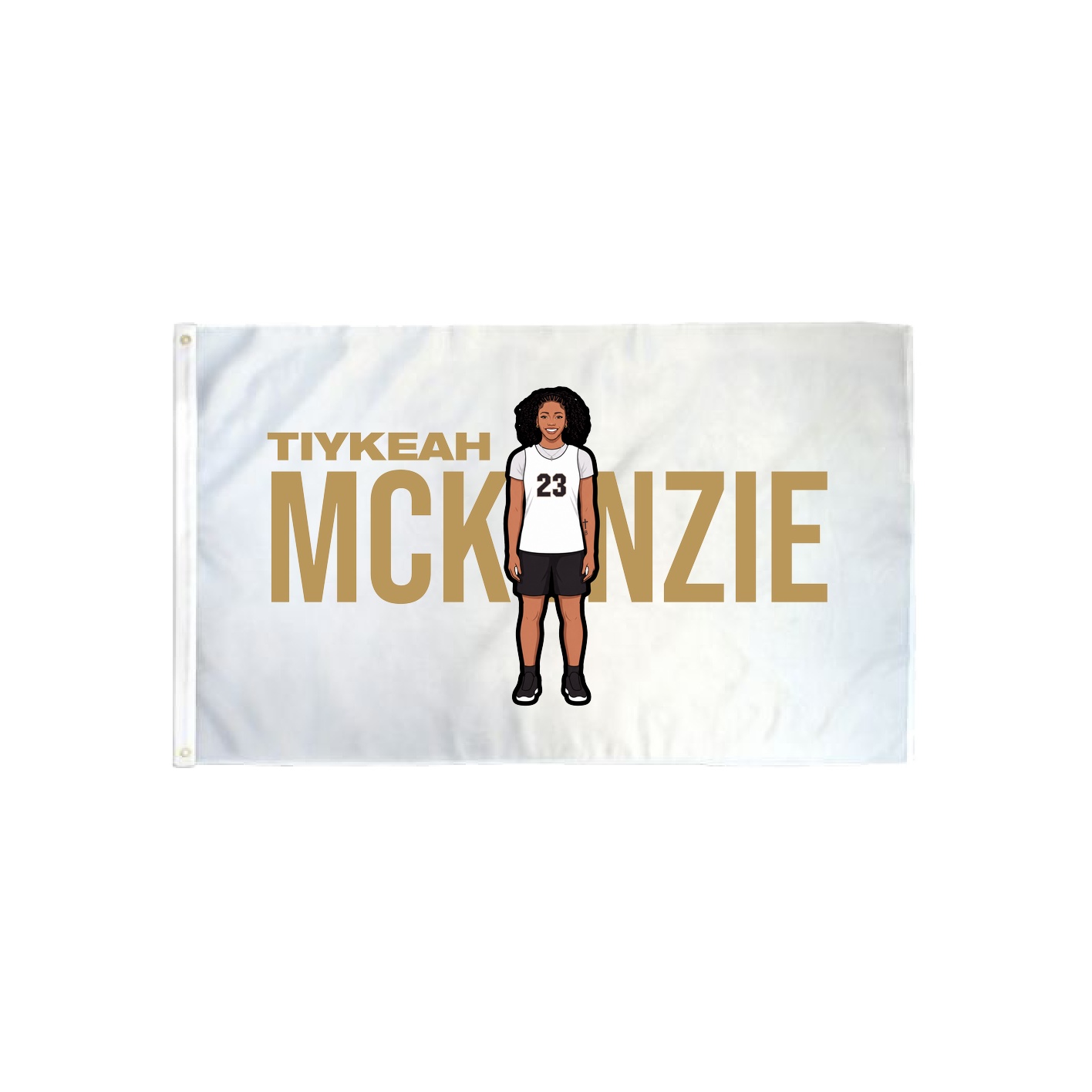 3x5 Flag — Player Name in Classic